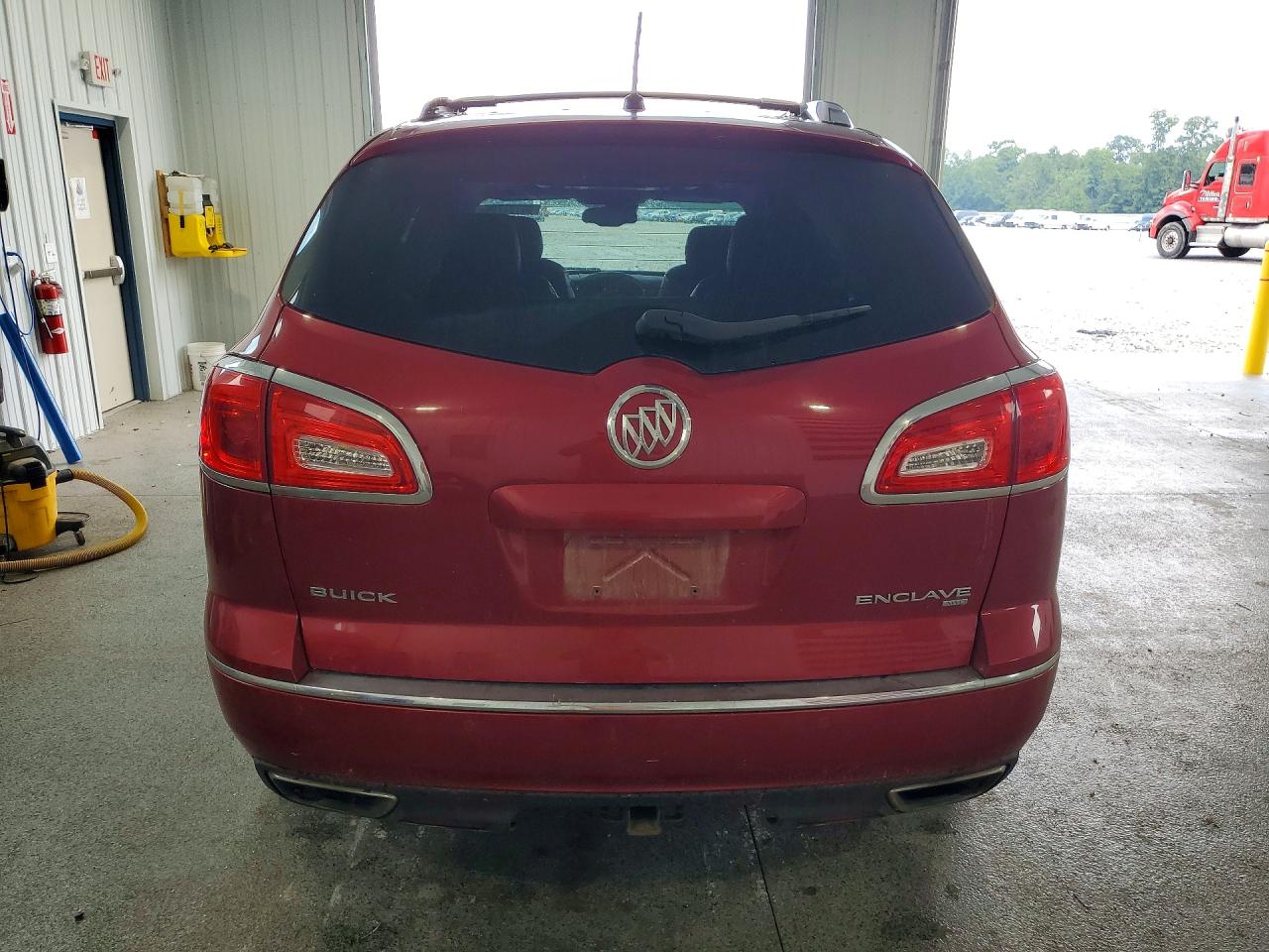 2014 Buick Enclave Красный vin: 5GAKVCKD7EJ180849