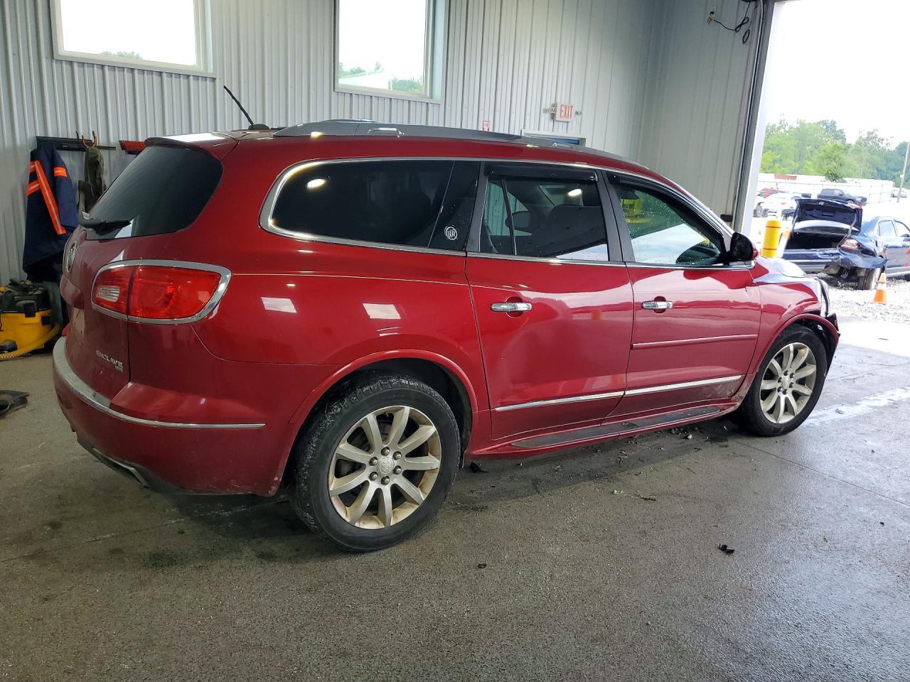 2014 Buick Enclave Красный vin: 5GAKVCKD7EJ180849