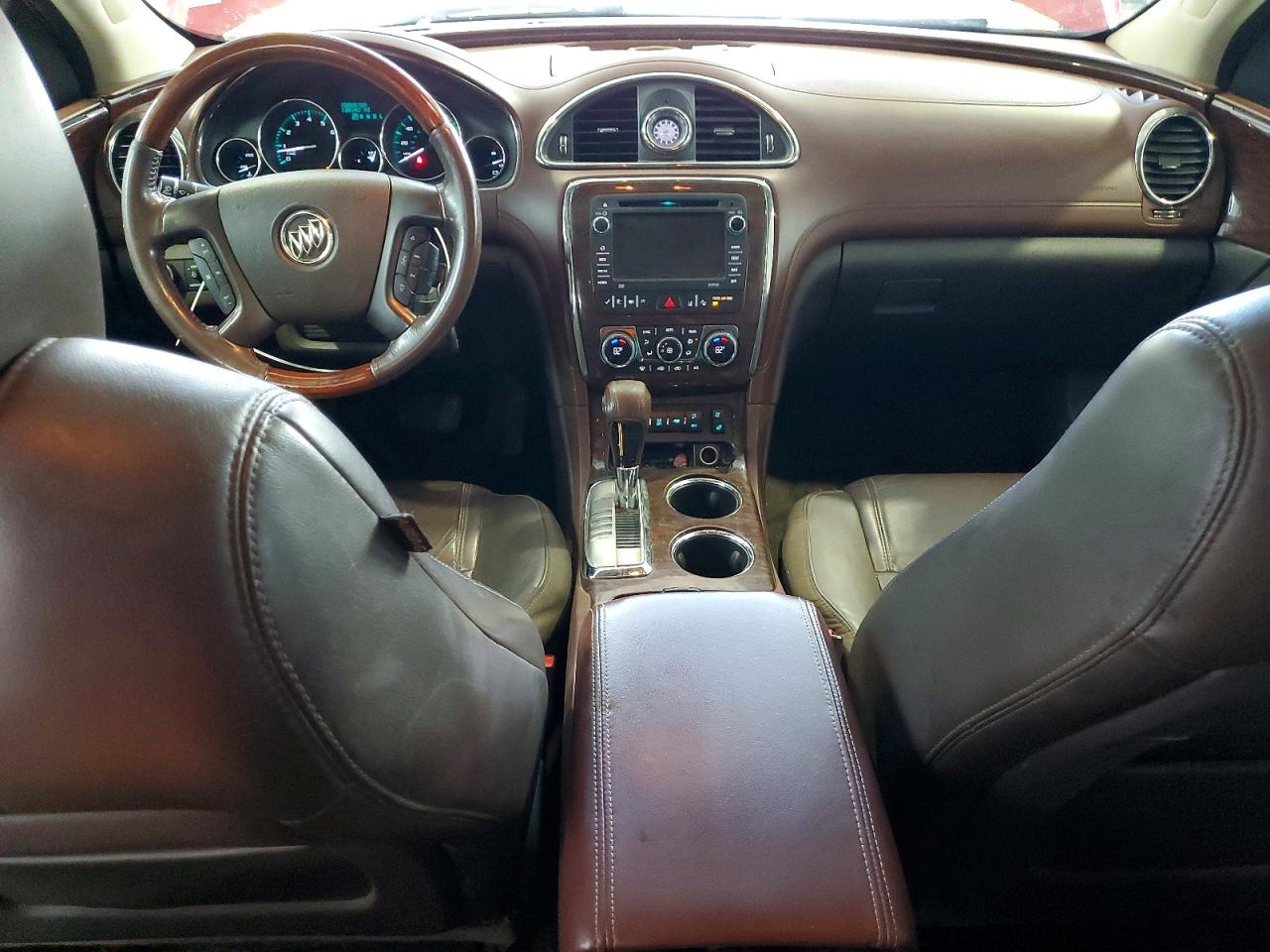2014 Buick Enclave Красный vin: 5GAKVCKD7EJ180849