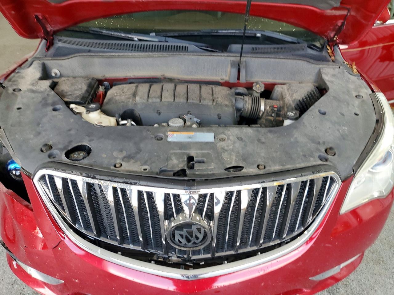 2014 Buick Enclave Красный vin: 5GAKVCKD7EJ180849