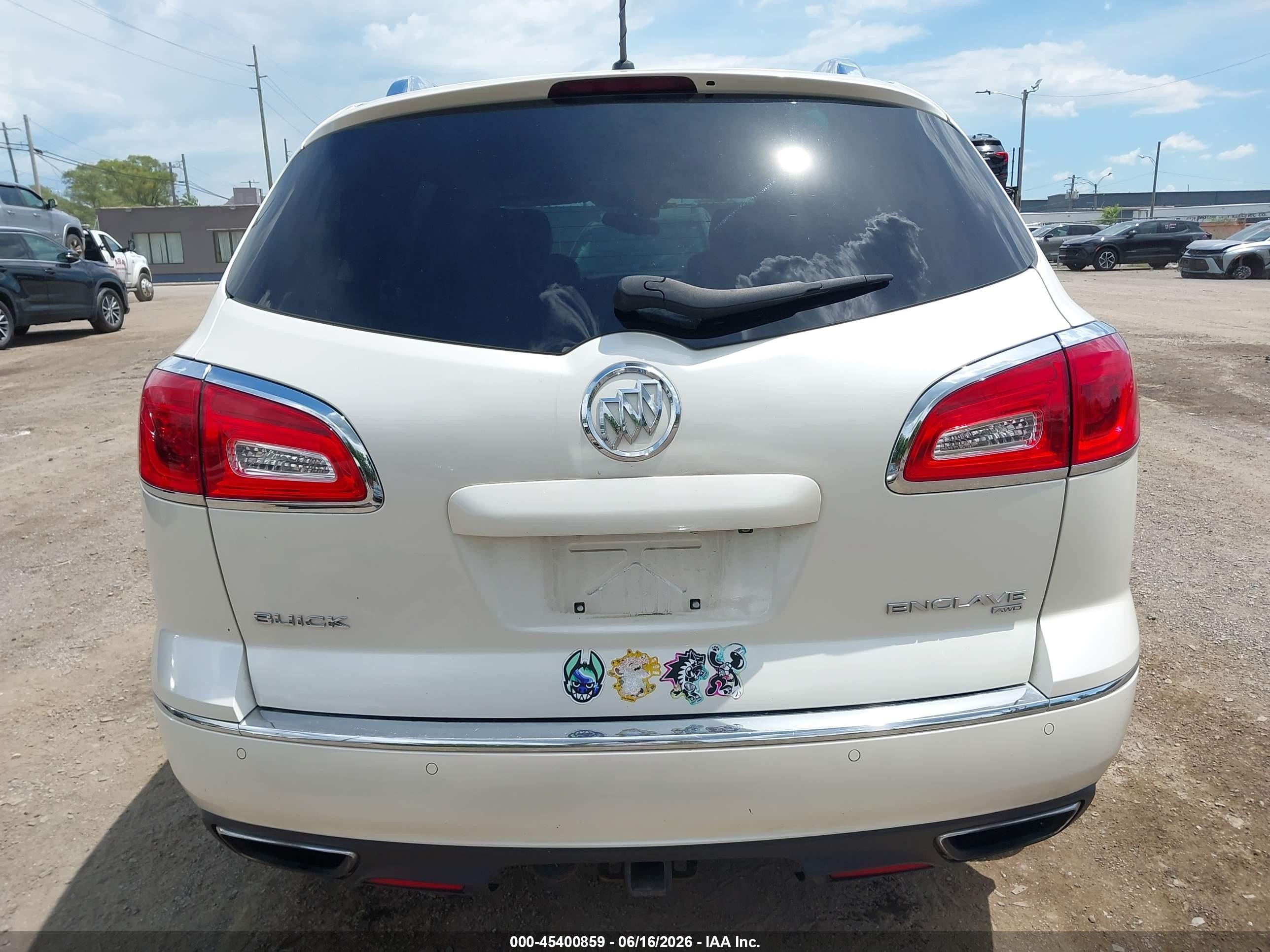 2014 Buick Enclave Premium Beige vin: 5GAKVCKD7EJ209086