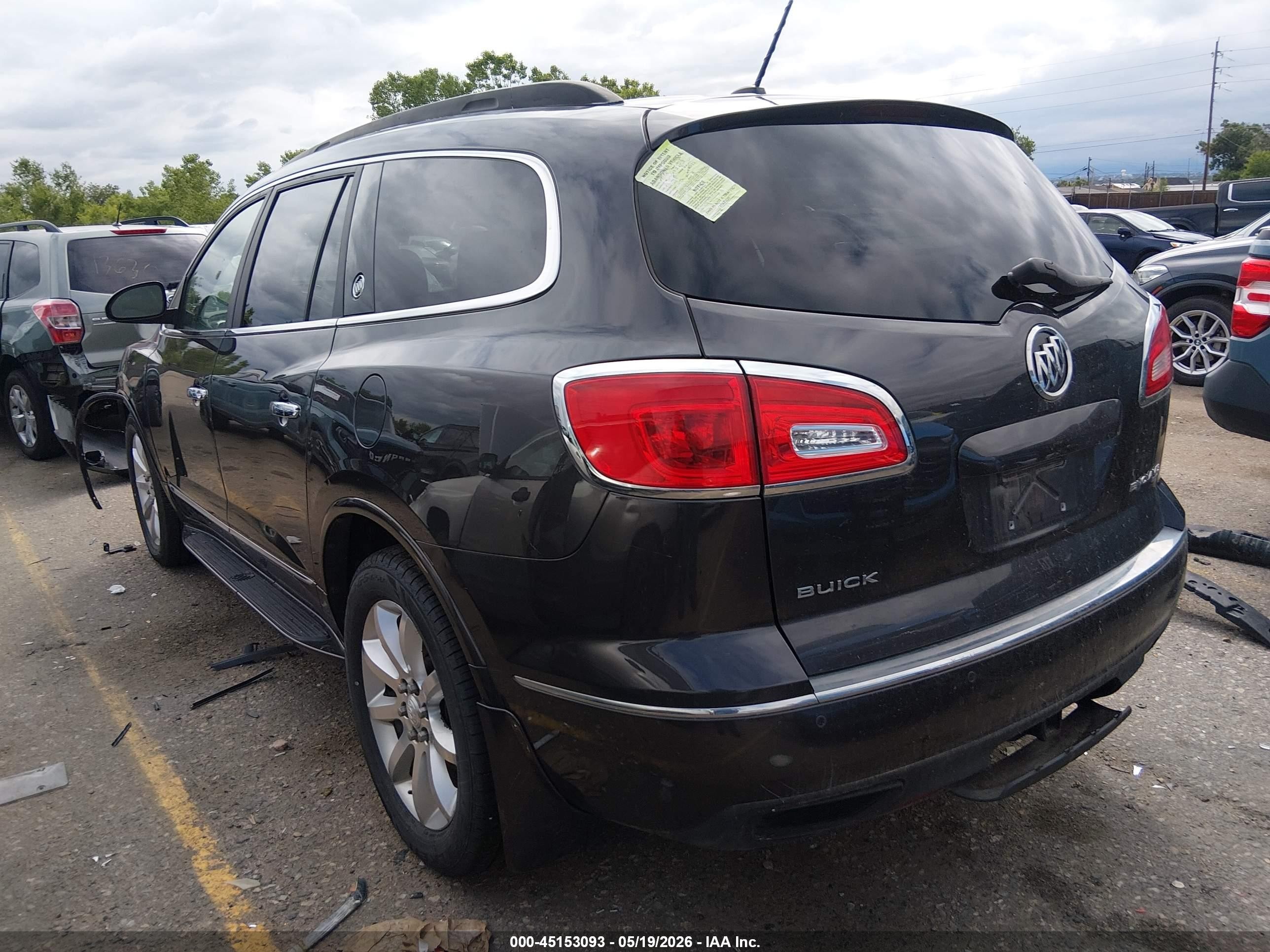2014 Buick Enclave Premium Gray vin: 5GAKVCKD7EJ254934