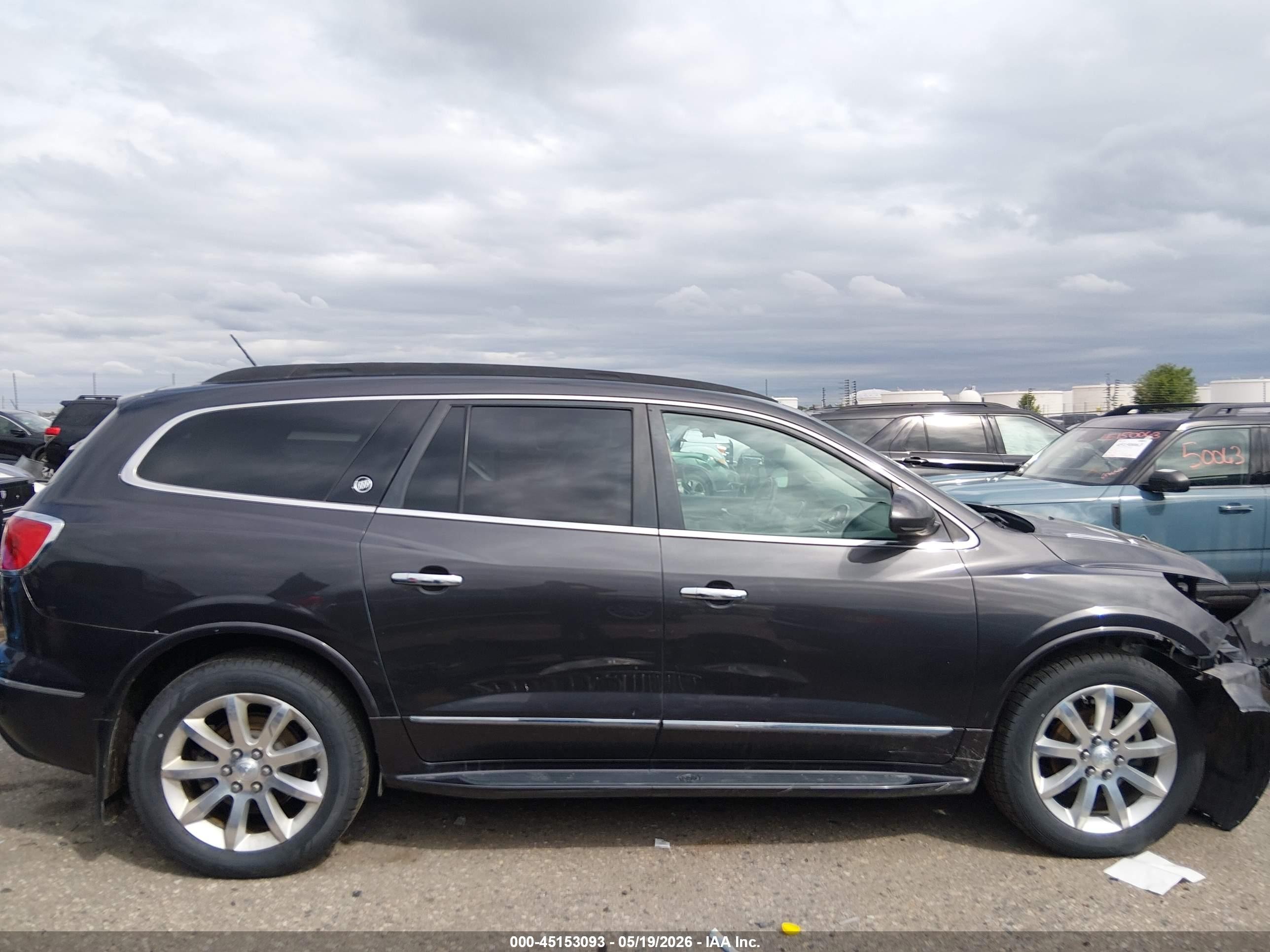 2014 Buick Enclave Premium Gray vin: 5GAKVCKD7EJ254934