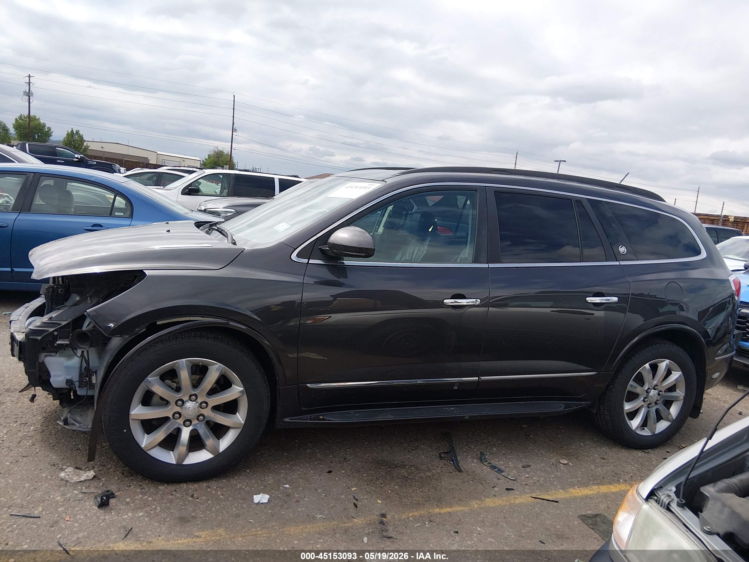 2014 Buick Enclave Premium Gray vin: 5GAKVCKD7EJ254934