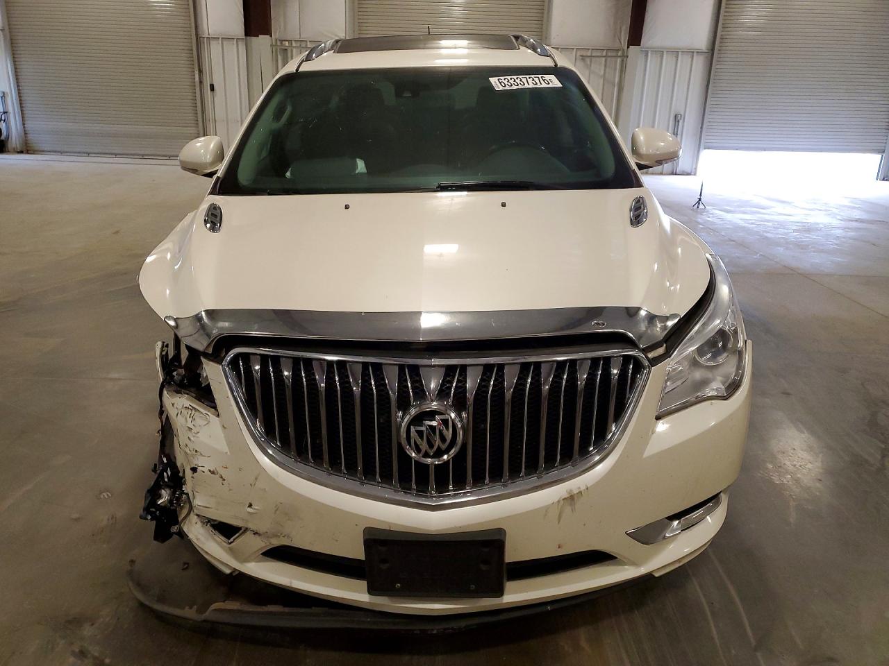 2014 Buick Enclave White vin: 5GAKVCKD7EJ296486