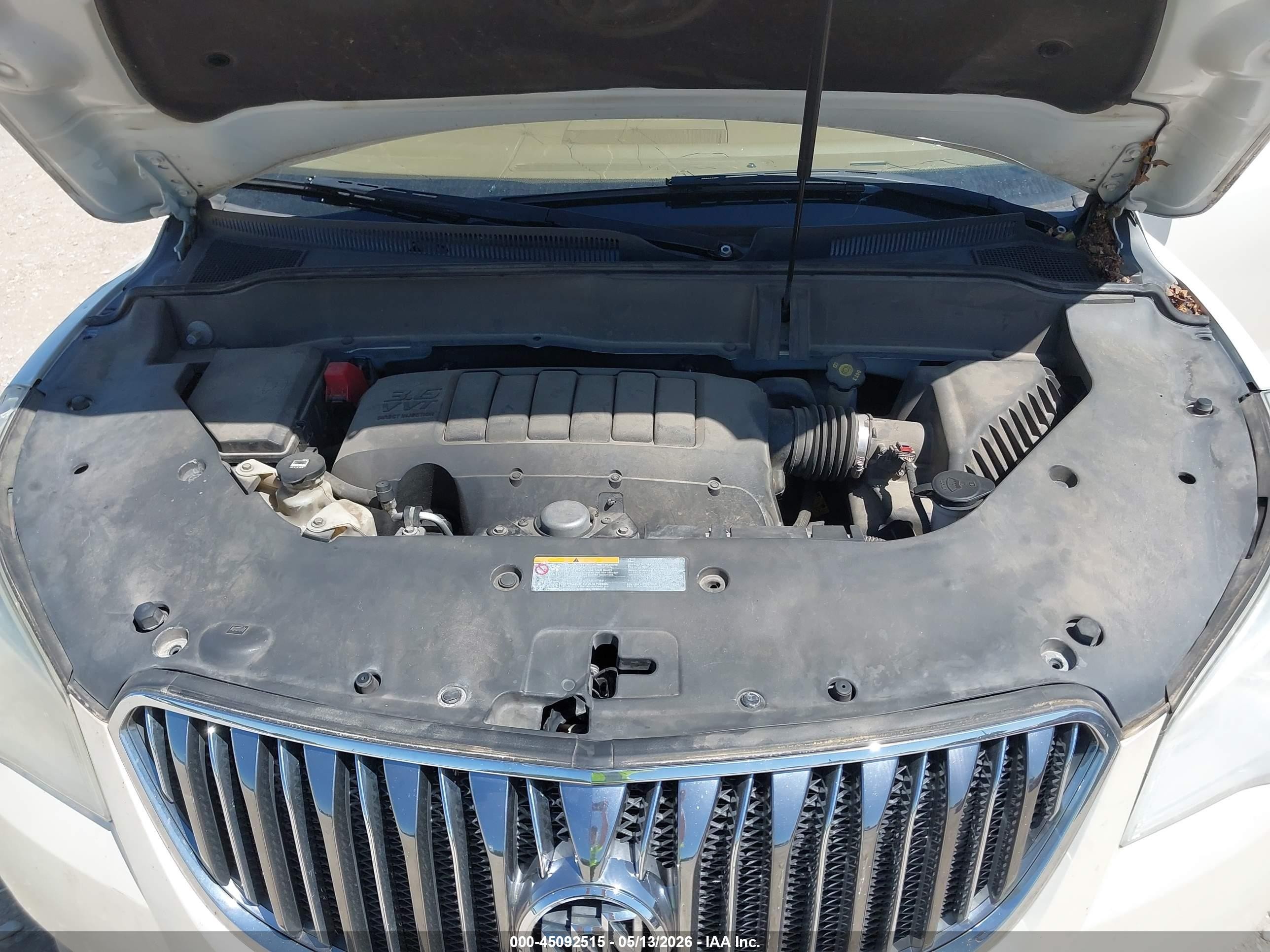2015 Buick Enclave Premium White vin: 5GAKVCKD7FJ134018