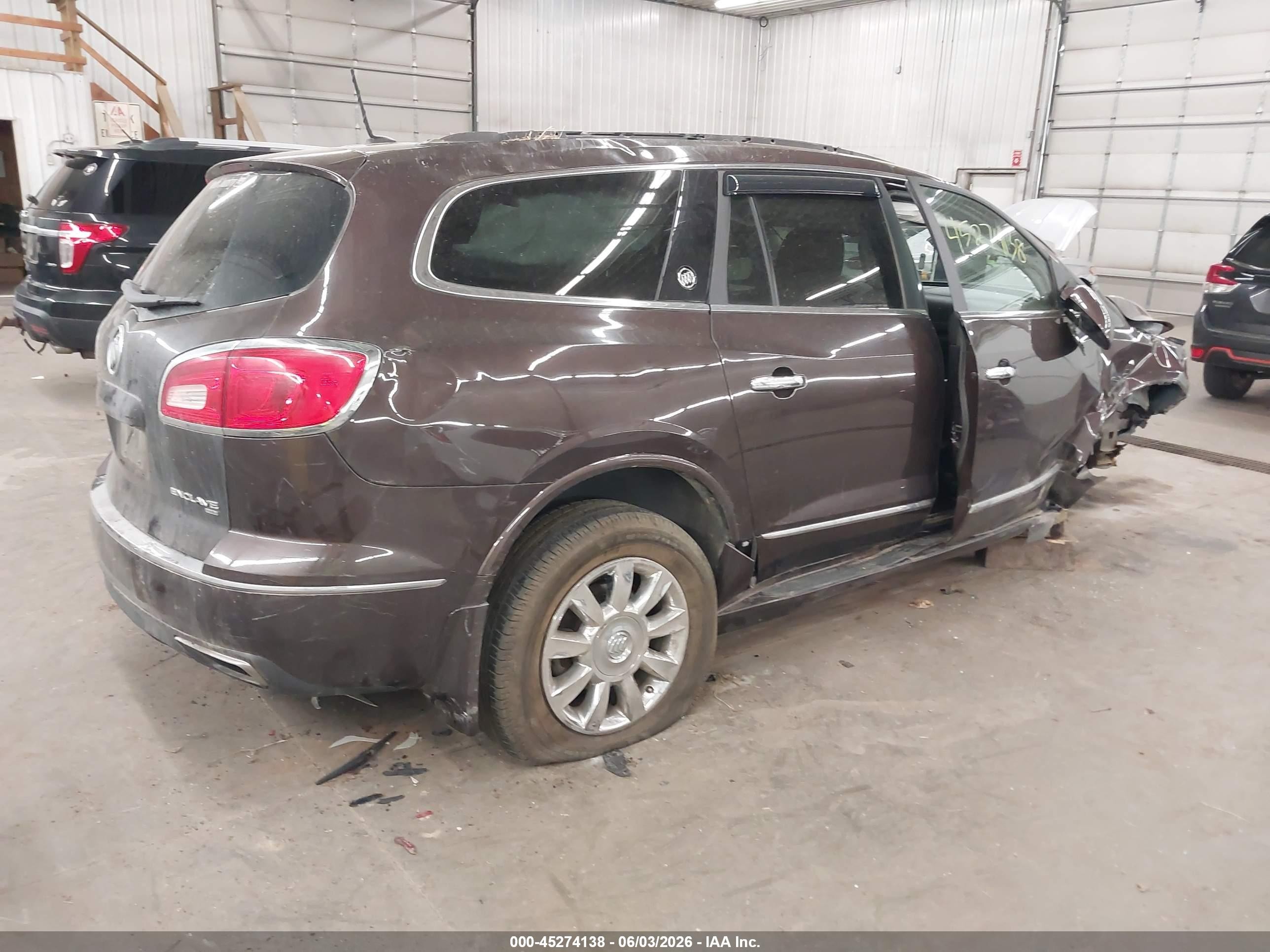 2015 Buick Enclave Premium Brown vin: 5GAKVCKD7FJ227752