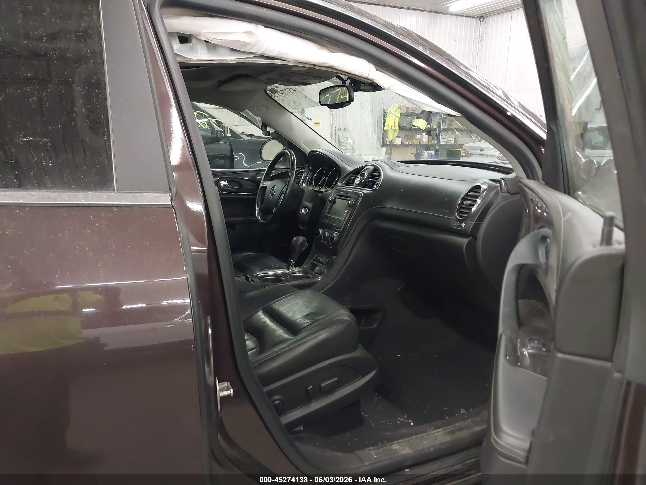 2015 Buick Enclave Premium Brown vin: 5GAKVCKD7FJ227752