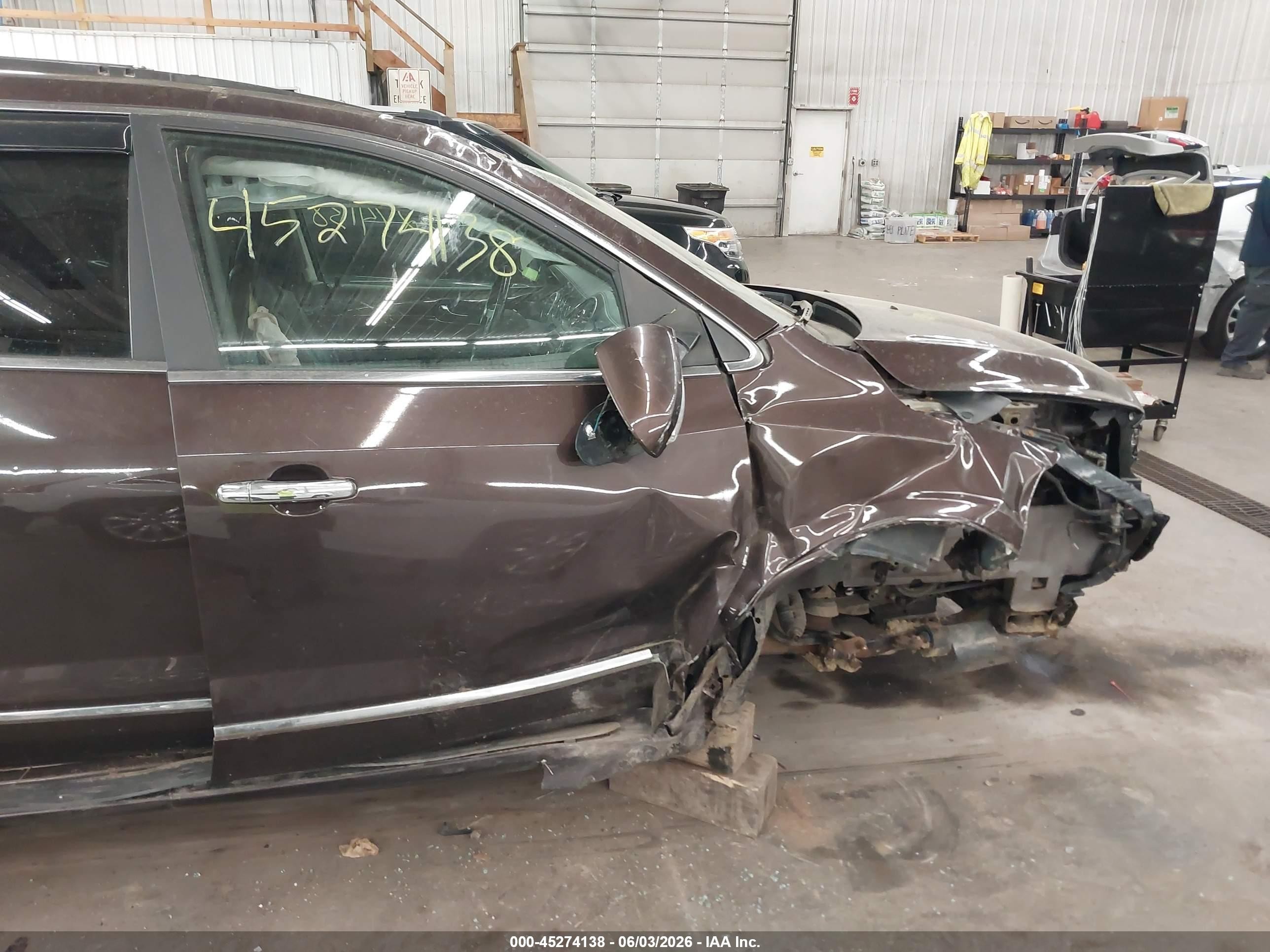 2015 Buick Enclave Premium Brown vin: 5GAKVCKD7FJ227752