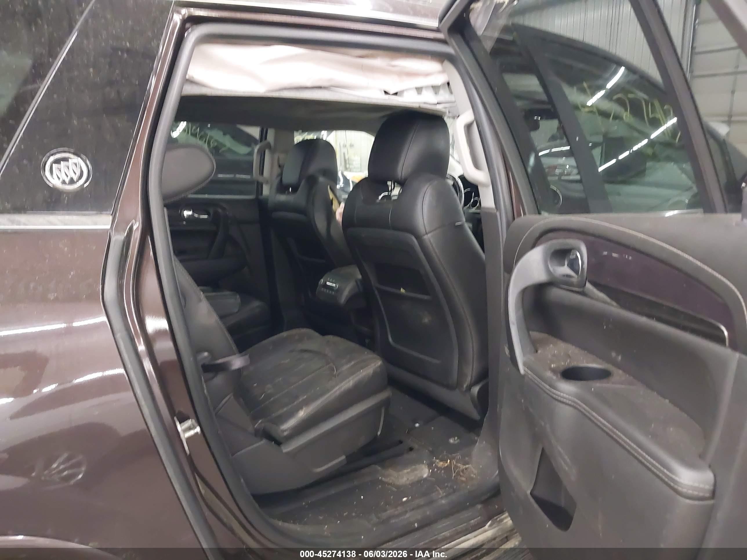 2015 Buick Enclave Premium Brown vin: 5GAKVCKD7FJ227752