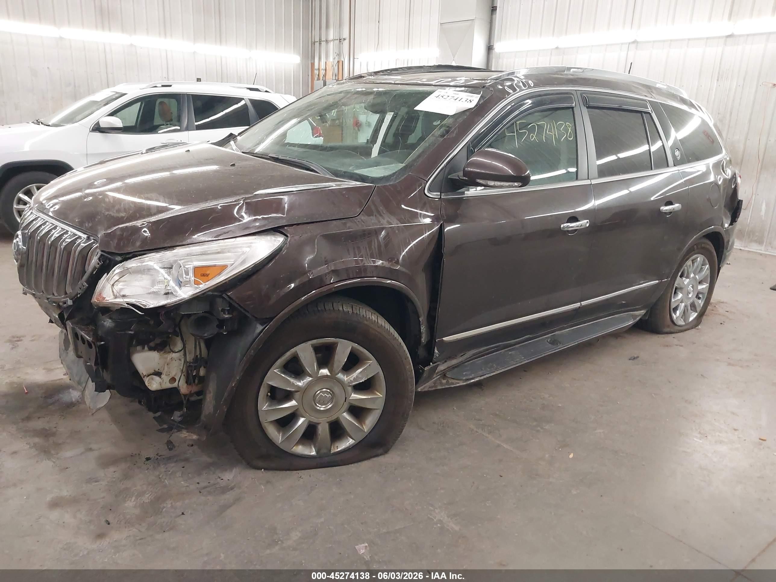 2015 Buick Enclave Premium Brown vin: 5GAKVCKD7FJ227752