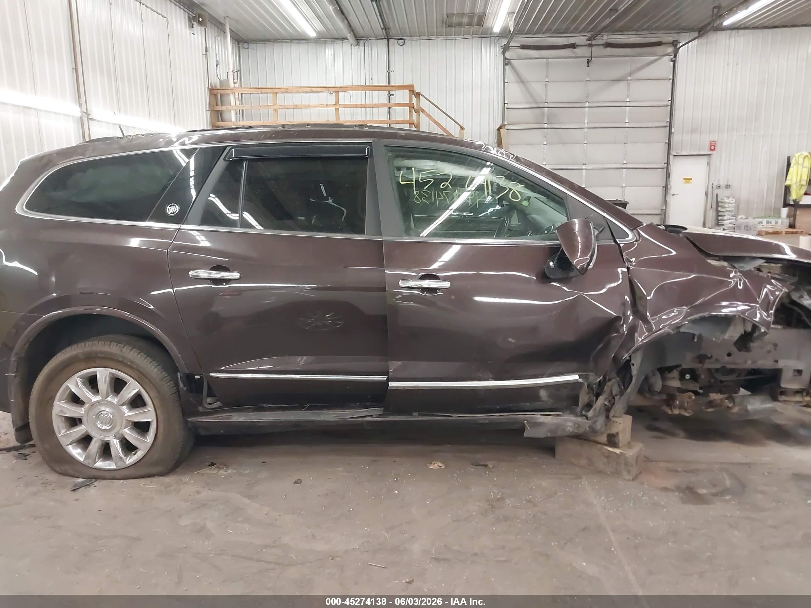 2015 Buick Enclave Premium Brown vin: 5GAKVCKD7FJ227752
