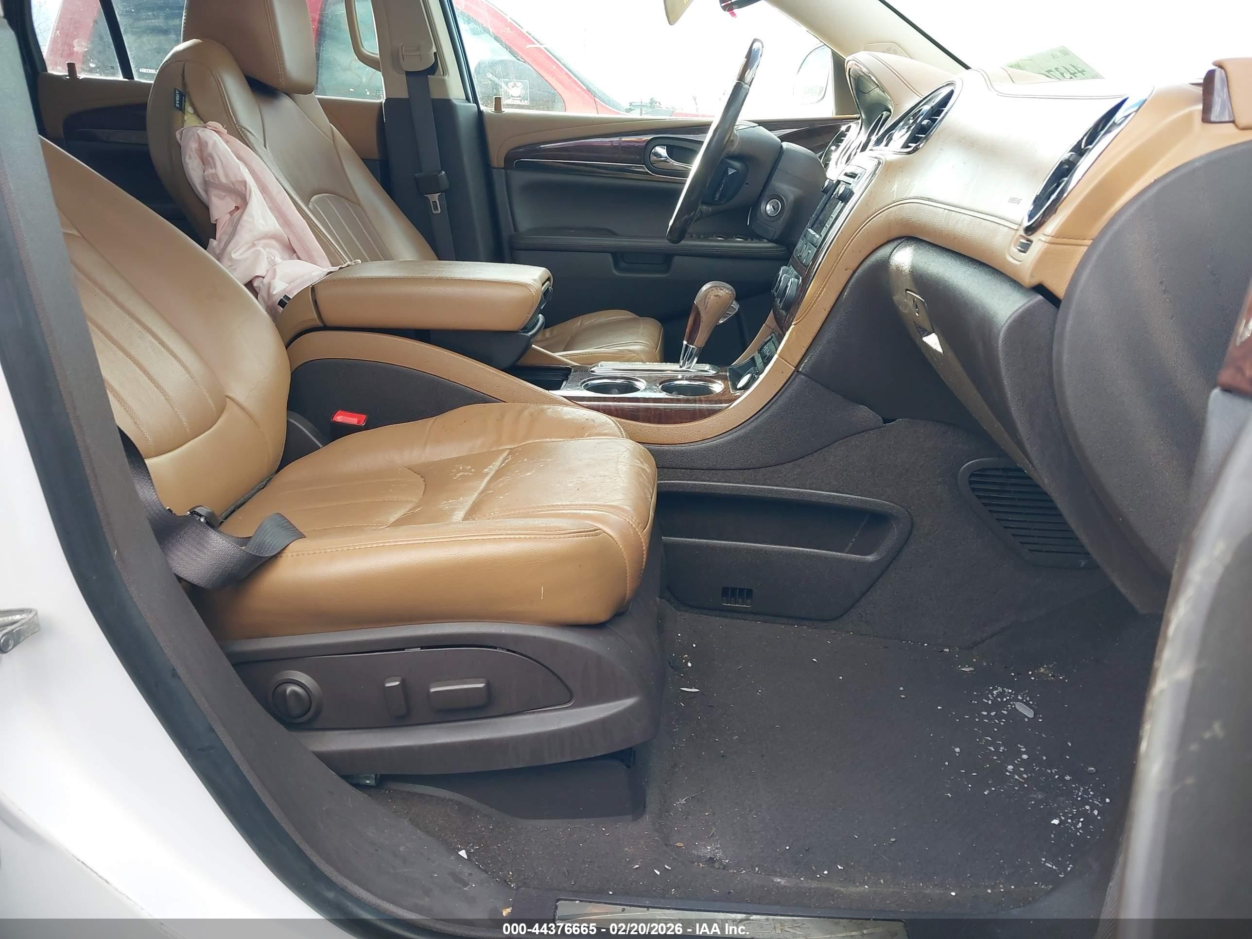 2016 Buick Enclave Premium White vin: 5GAKVCKD7GJ296989