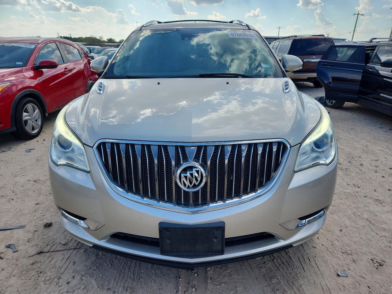 2017 Buick Enclave Beige vin: 5GAKVCKD7HJ266604
