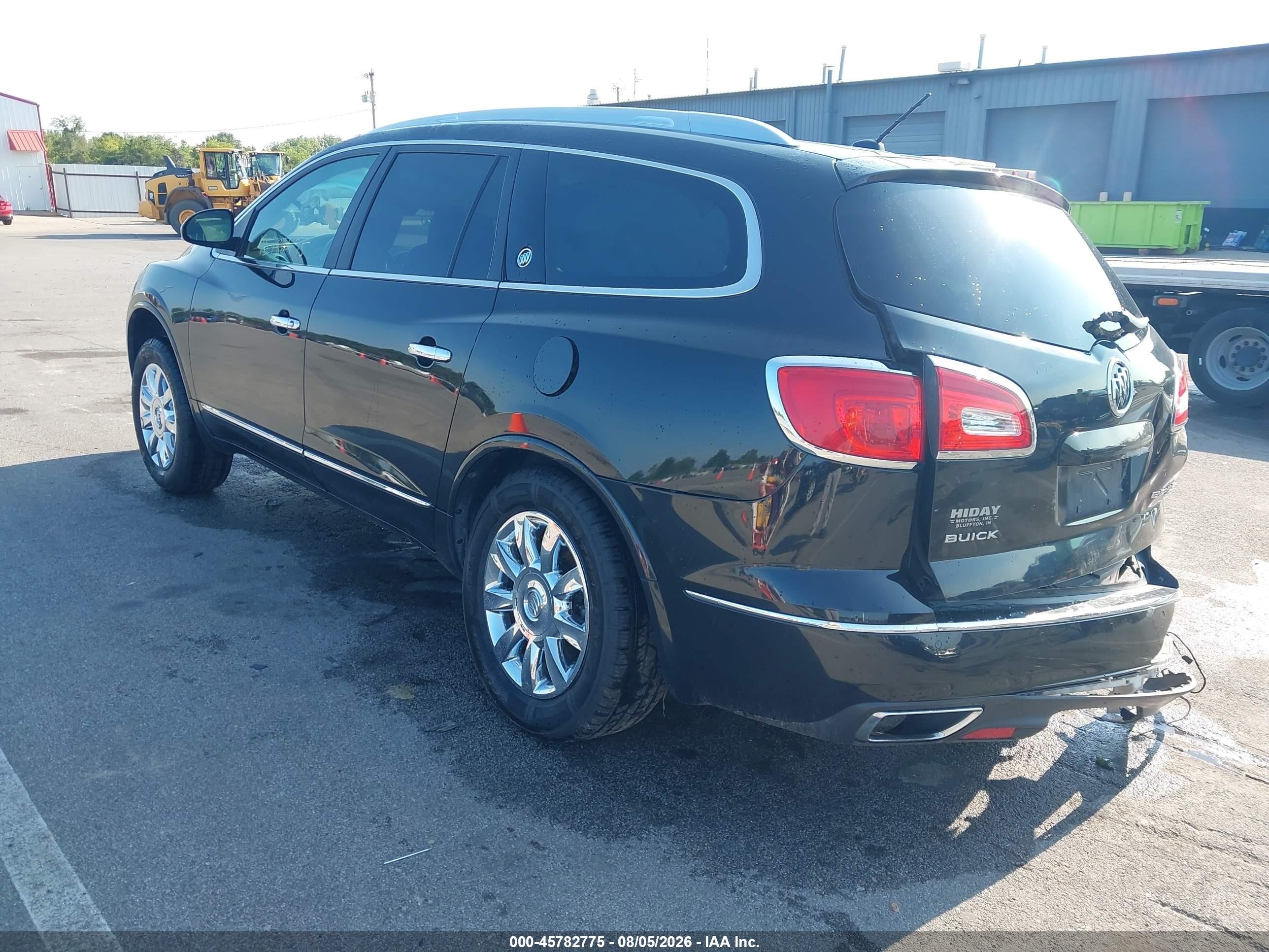 2013 Buick Enclave Leather Black vin: 5GAKVCKD8DJ250082