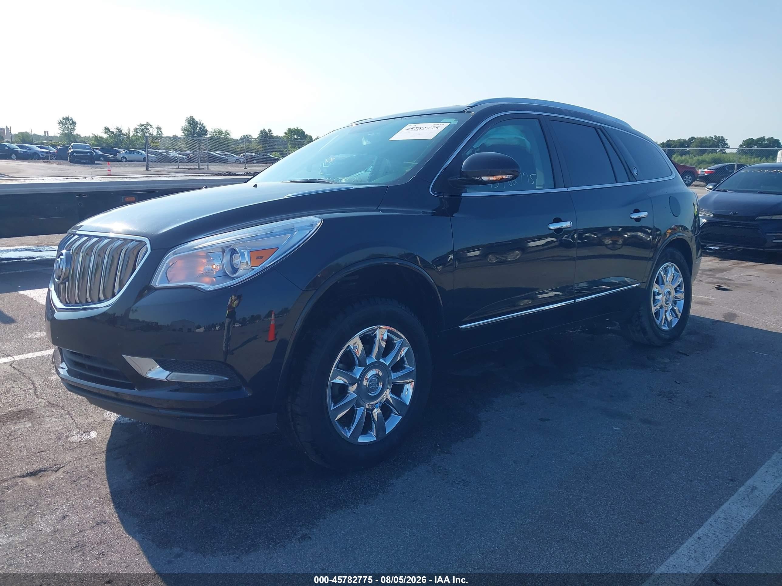 2013 Buick Enclave Leather Black vin: 5GAKVCKD8DJ250082