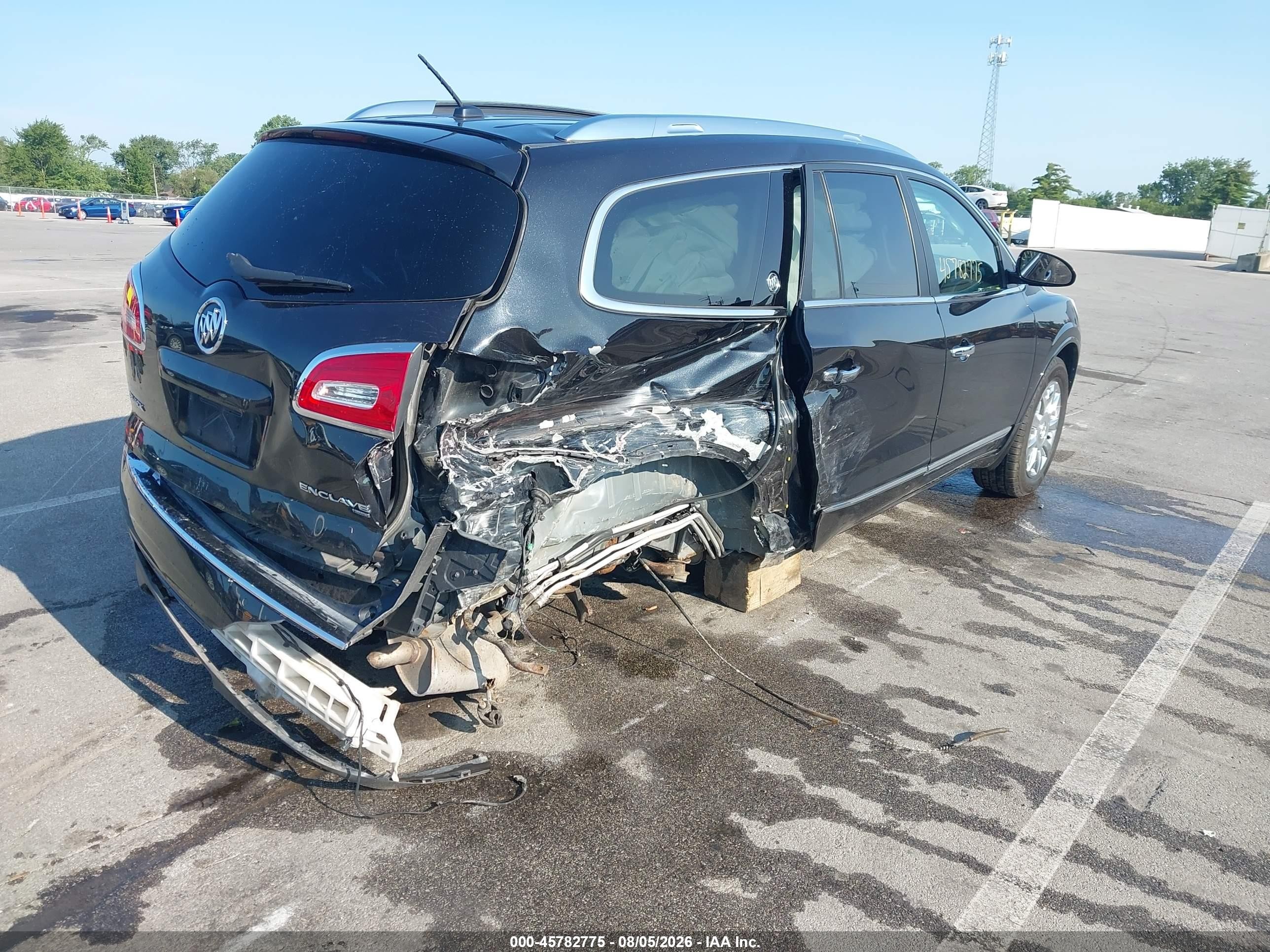 2013 Buick Enclave Leather Black vin: 5GAKVCKD8DJ250082