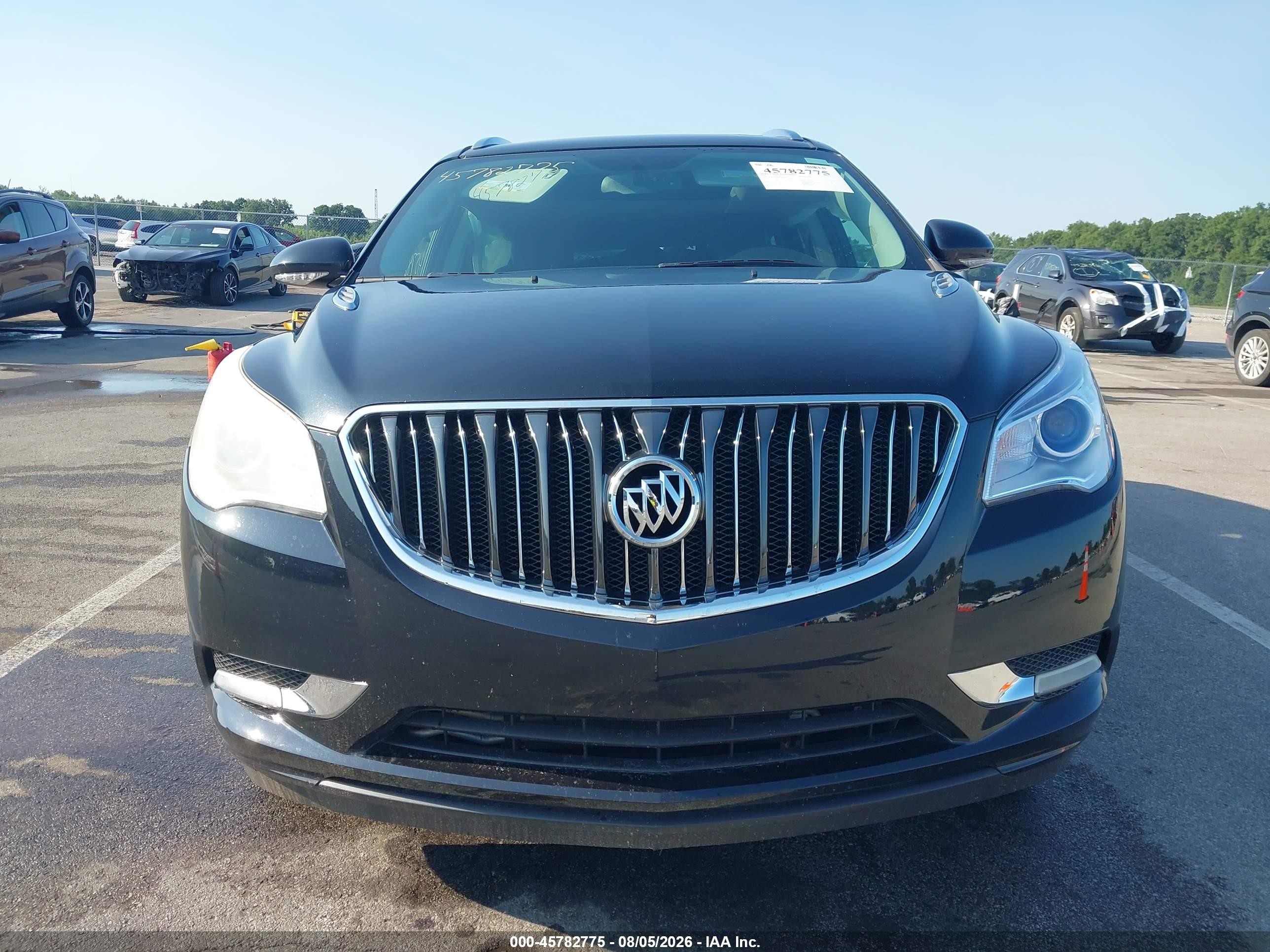 2013 Buick Enclave Leather Black vin: 5GAKVCKD8DJ250082