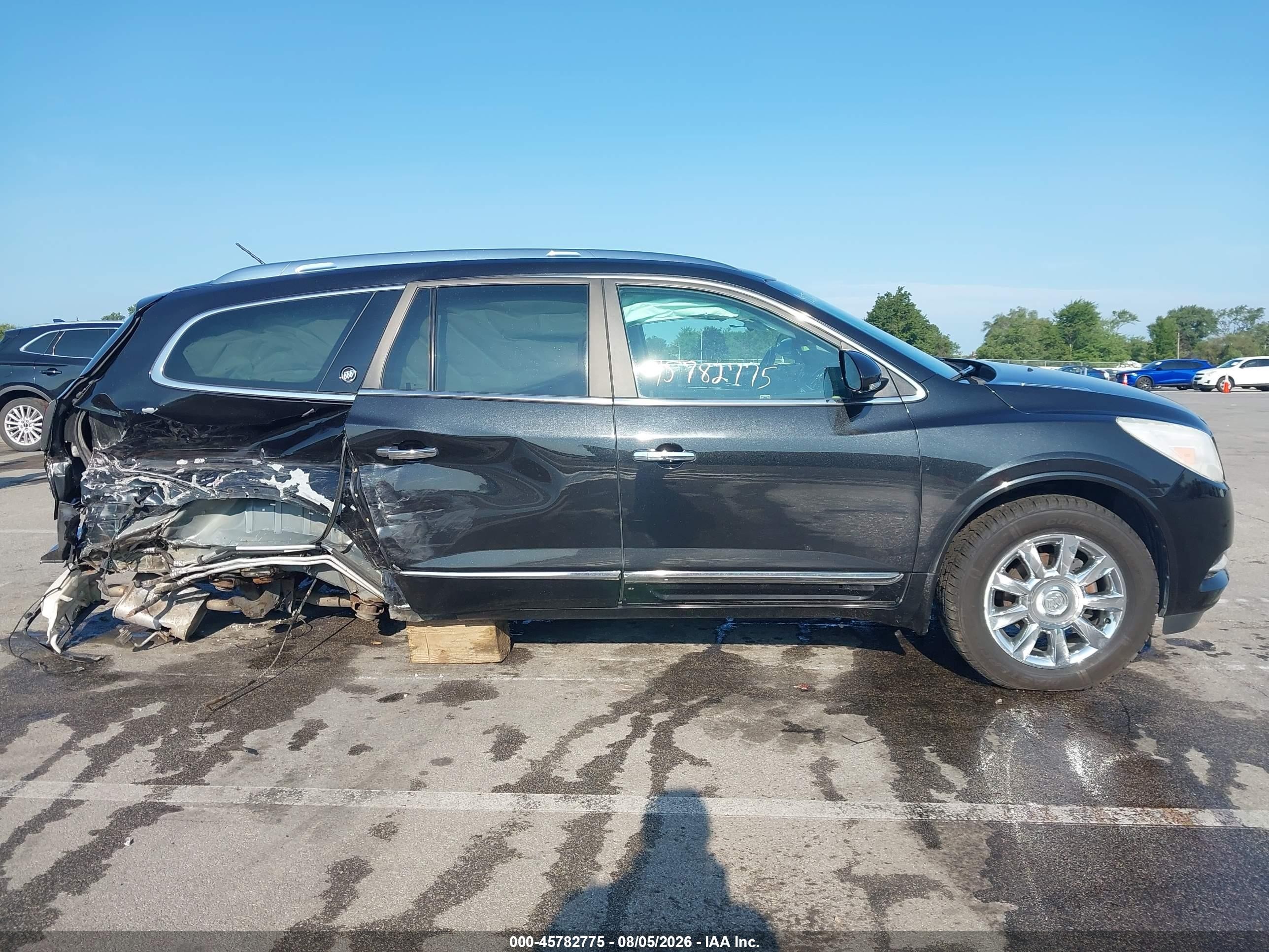2013 Buick Enclave Leather Black vin: 5GAKVCKD8DJ250082