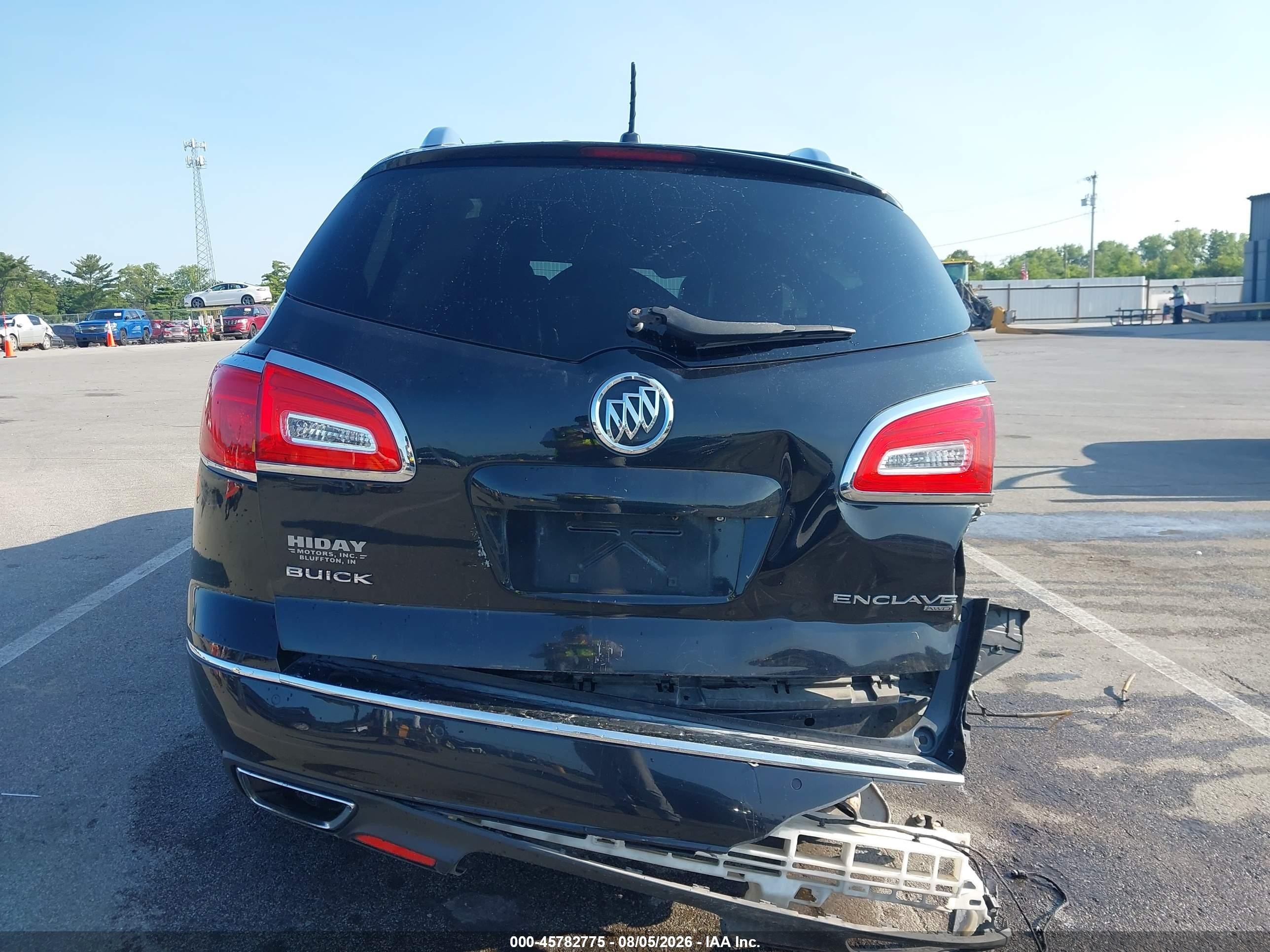 2013 Buick Enclave Leather Black vin: 5GAKVCKD8DJ250082