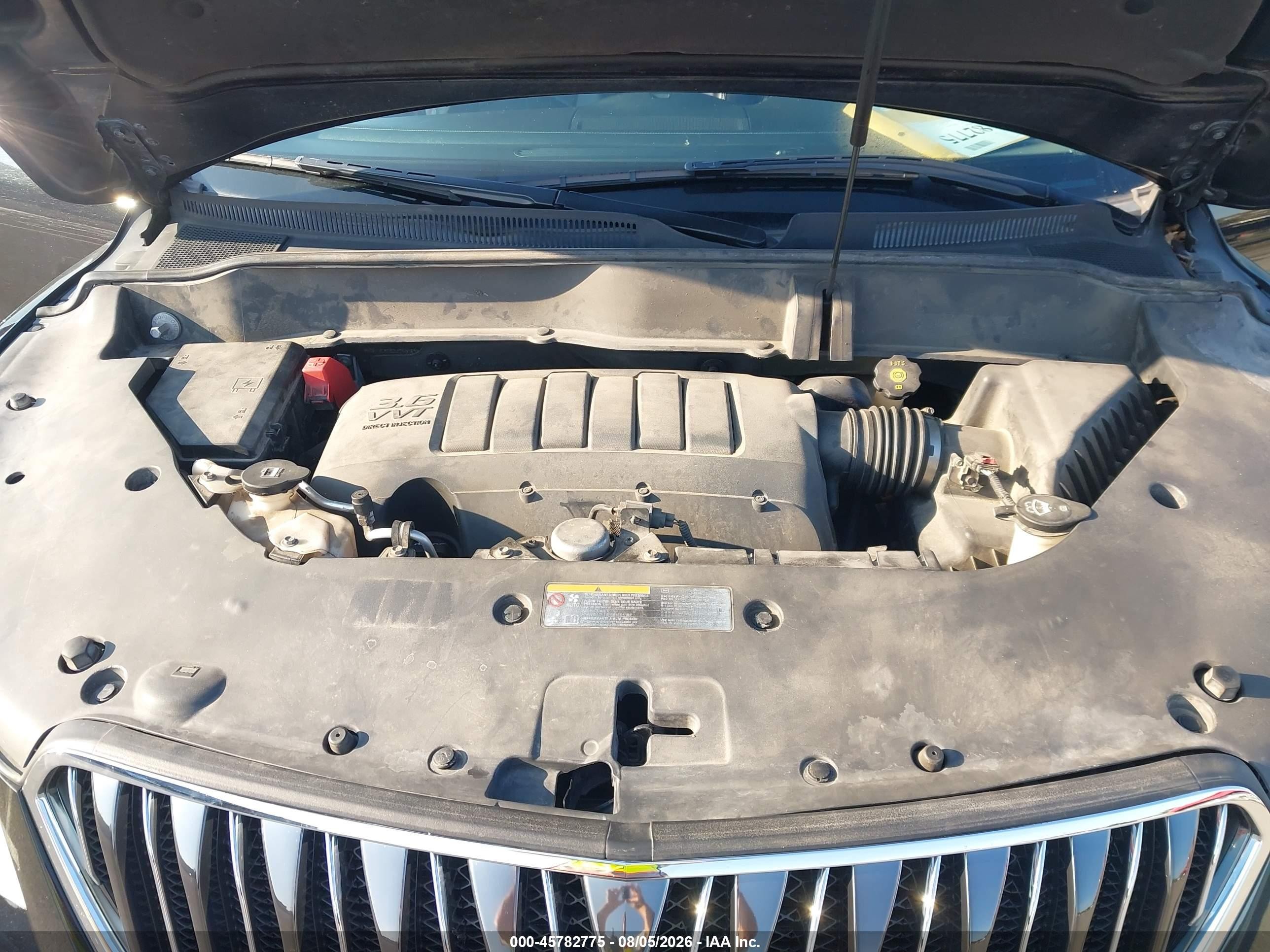 2013 Buick Enclave Leather Black vin: 5GAKVCKD8DJ250082