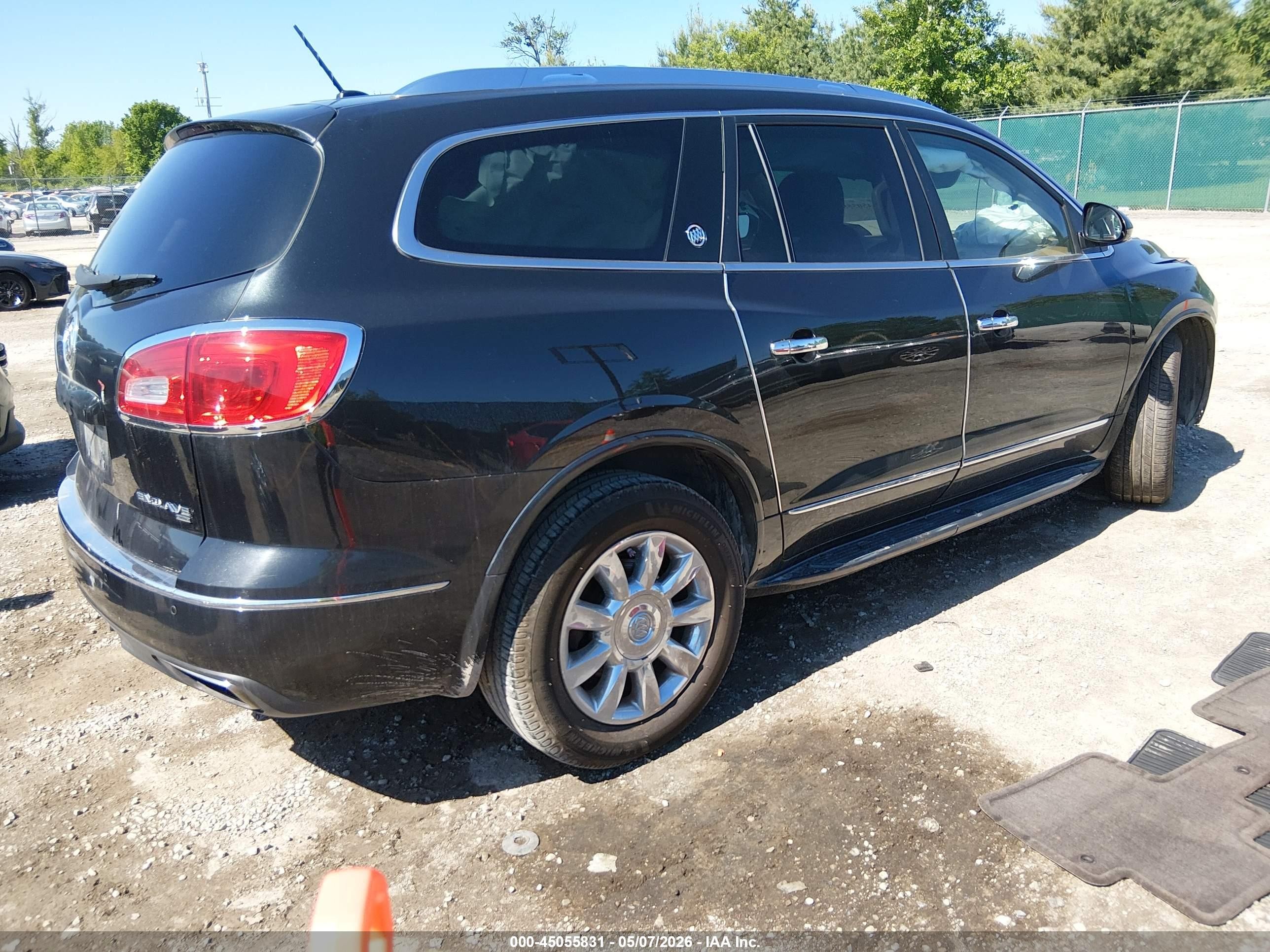 2014 Buick Enclave Premium Brown vin: 5GAKVCKD8EJ150730