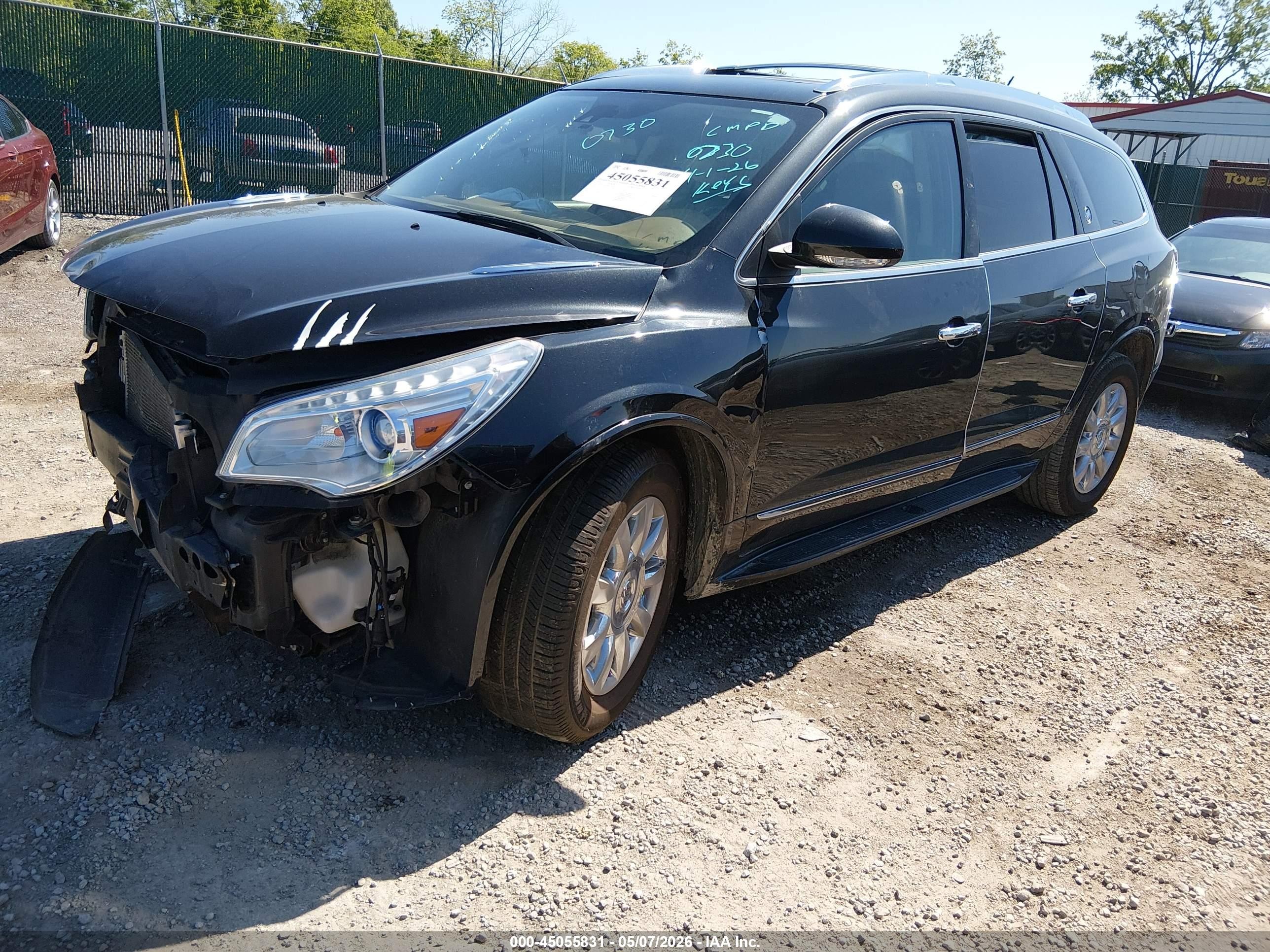 2014 Buick Enclave Premium Brown vin: 5GAKVCKD8EJ150730
