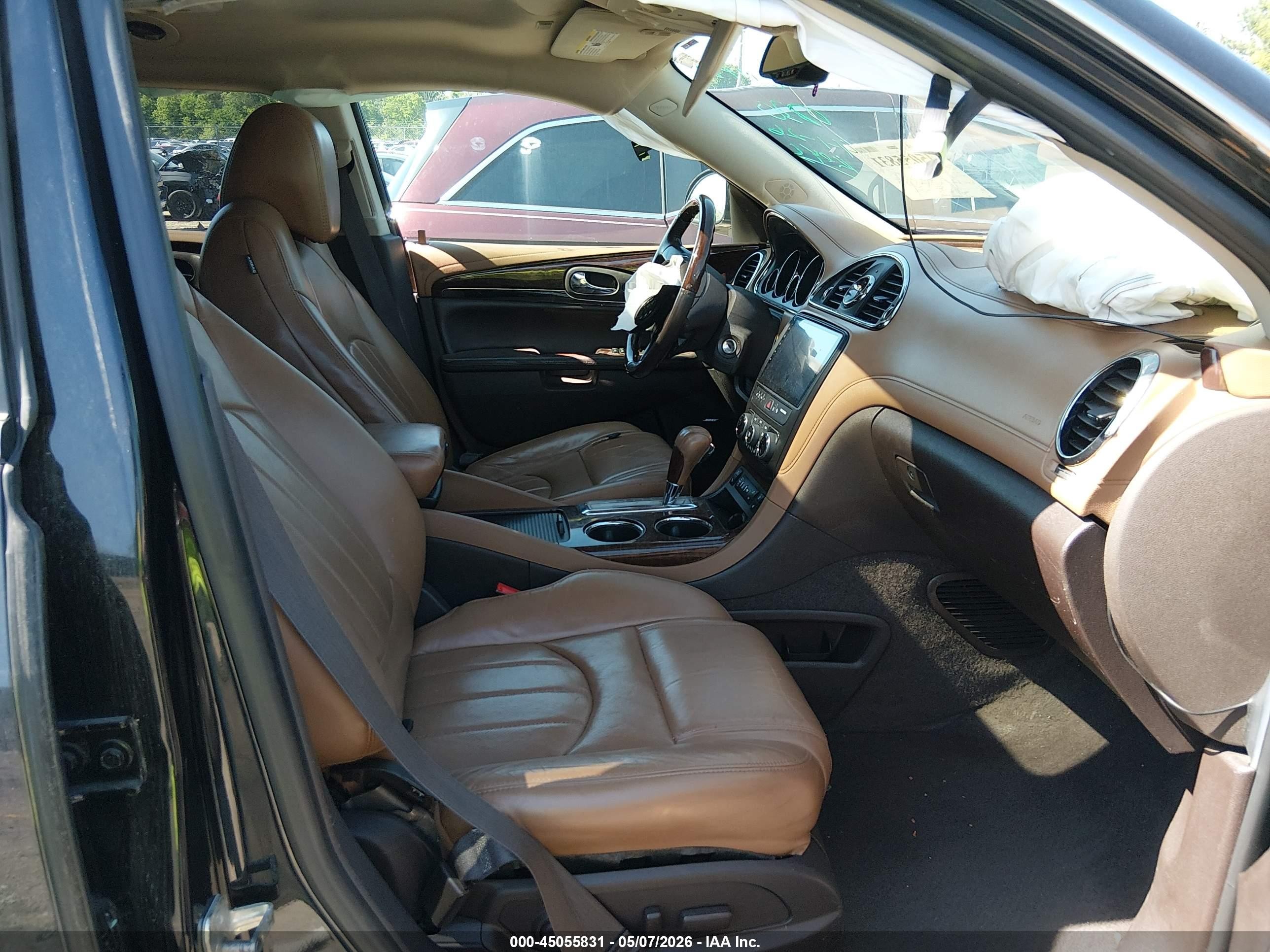 2014 Buick Enclave Premium Brown vin: 5GAKVCKD8EJ150730