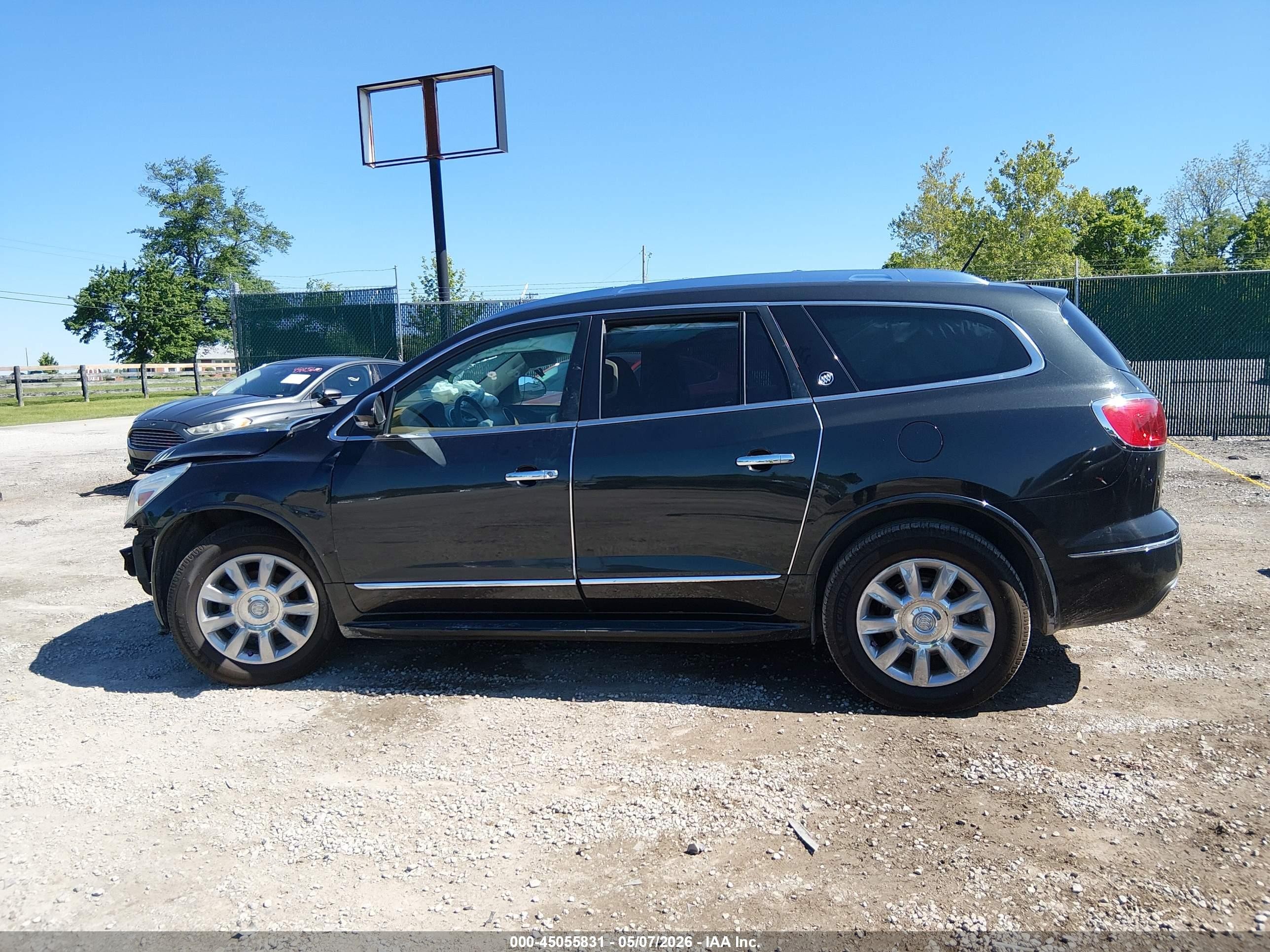 2014 Buick Enclave Premium Brown vin: 5GAKVCKD8EJ150730