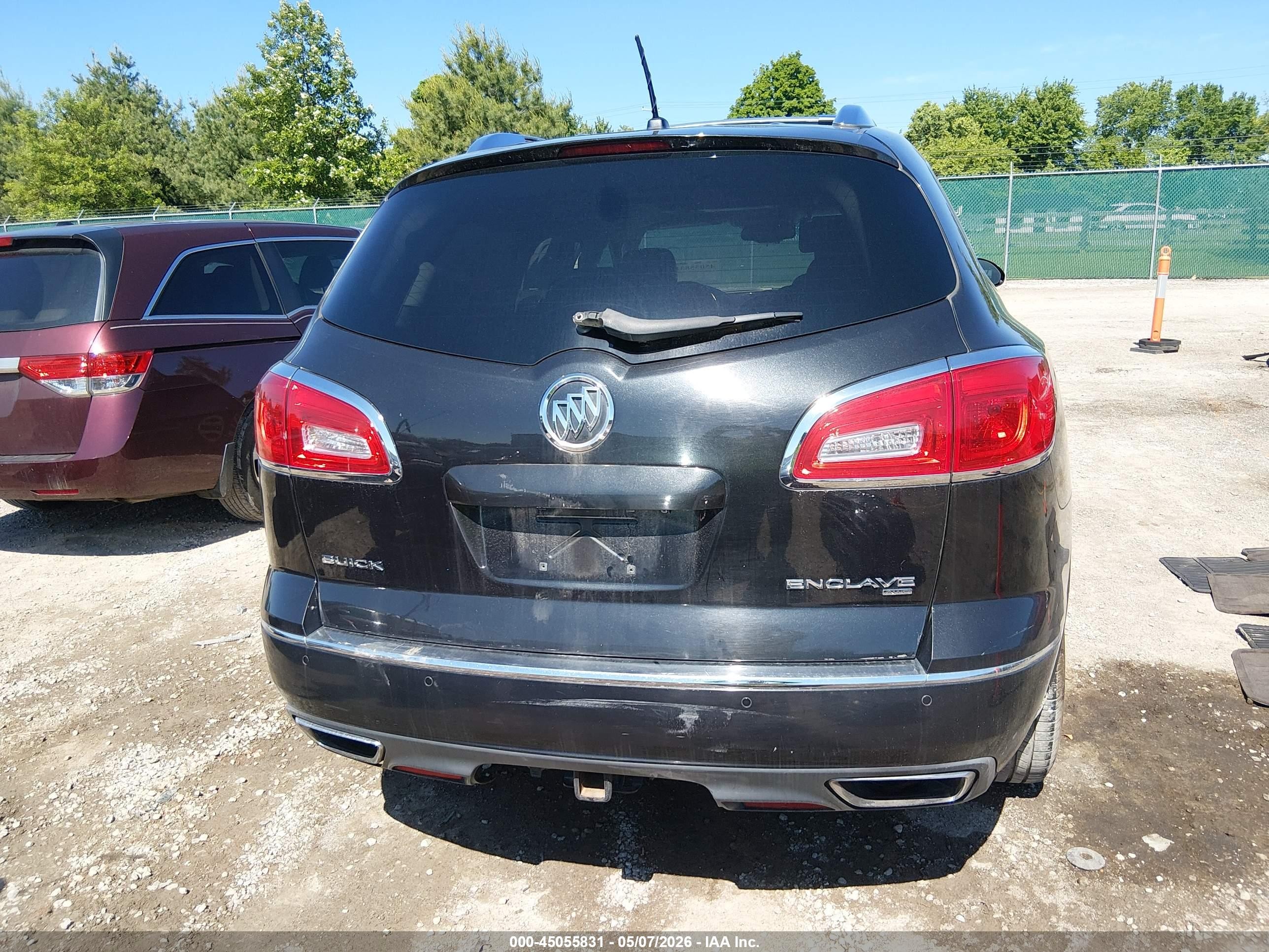 2014 Buick Enclave Premium Brown vin: 5GAKVCKD8EJ150730