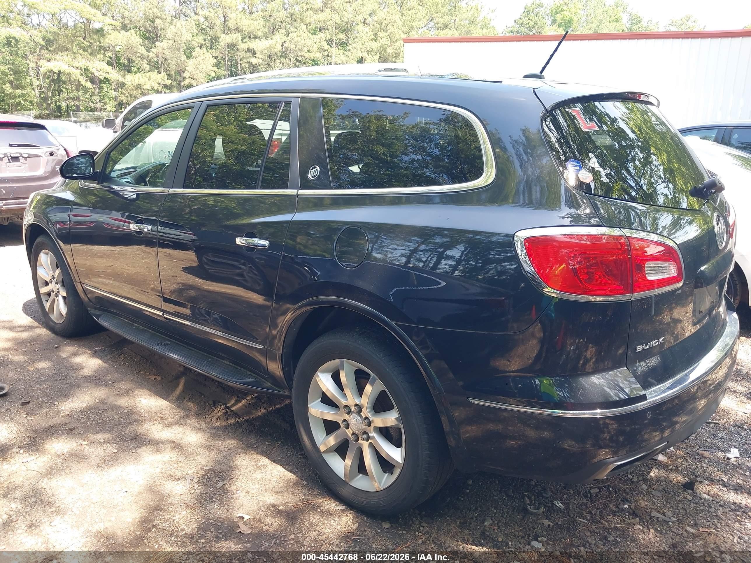 2014 Buick Enclave Premium Black vin: 5GAKVCKD8EJ186465