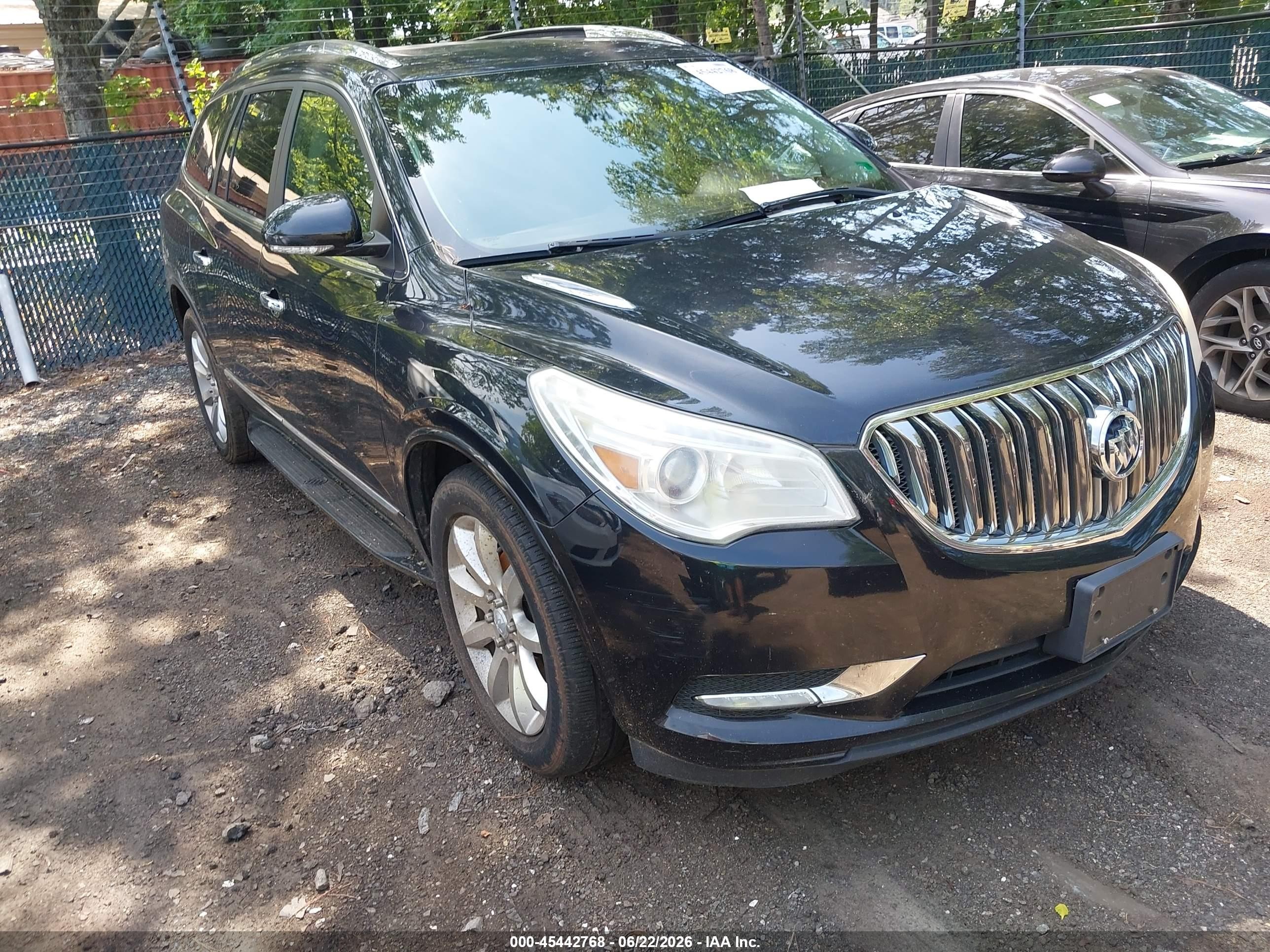 2014 Buick Enclave Premium Black vin: 5GAKVCKD8EJ186465