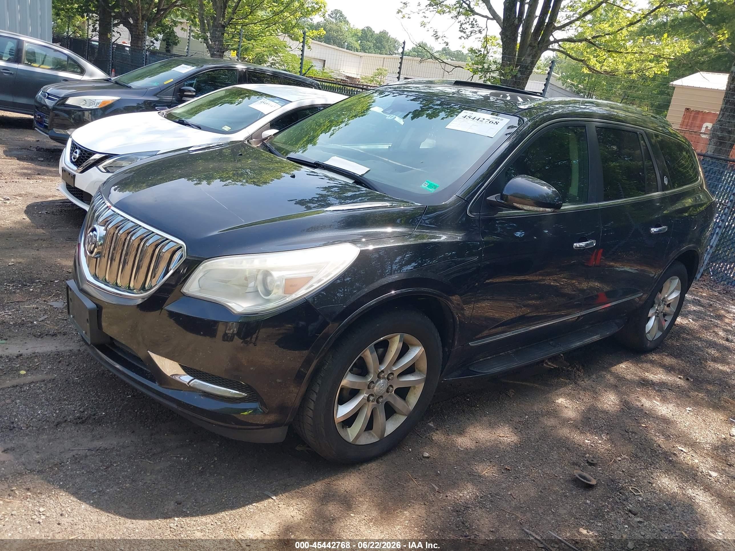 2014 Buick Enclave Premium Black vin: 5GAKVCKD8EJ186465
