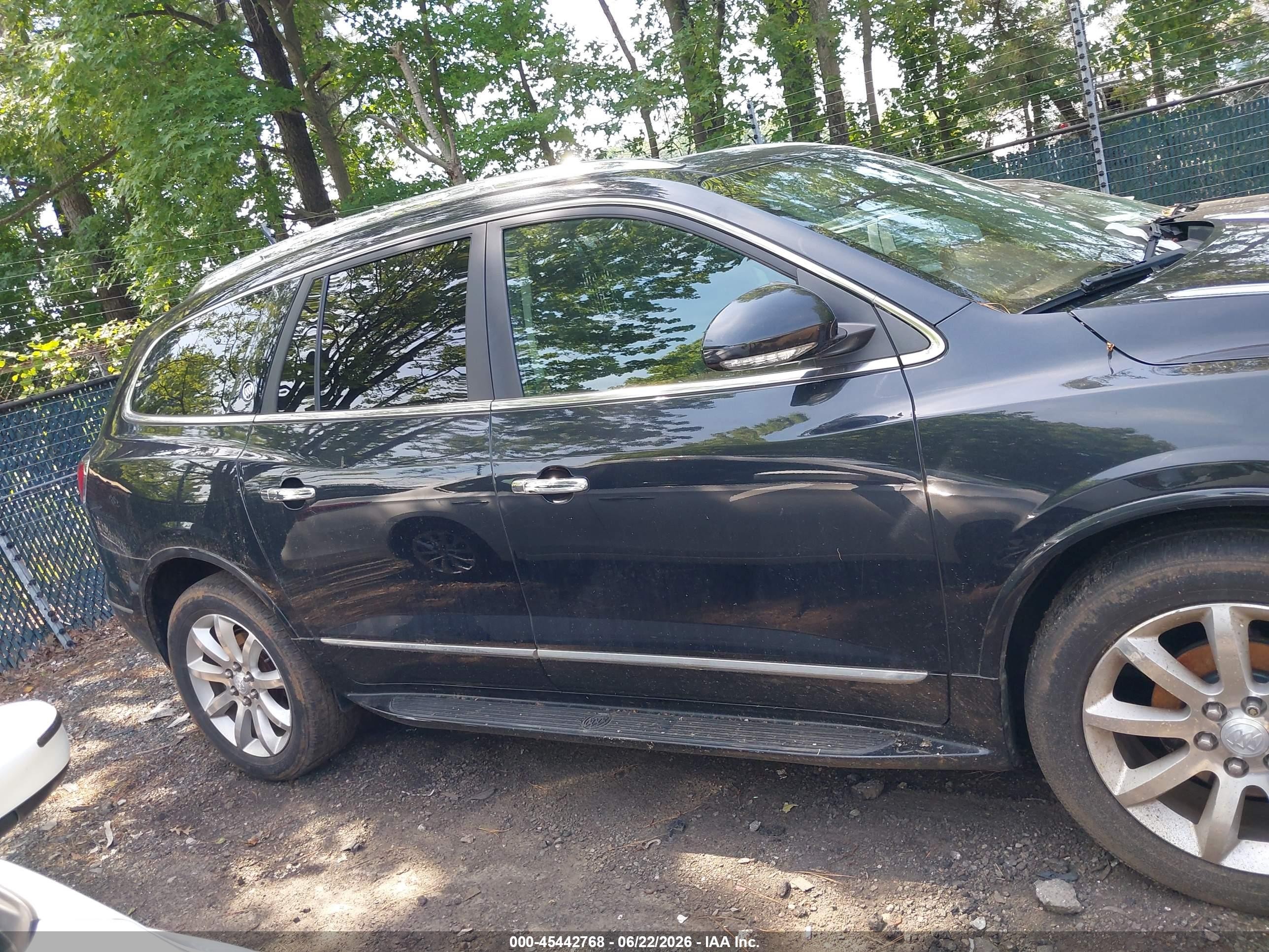 2014 Buick Enclave Premium Black vin: 5GAKVCKD8EJ186465