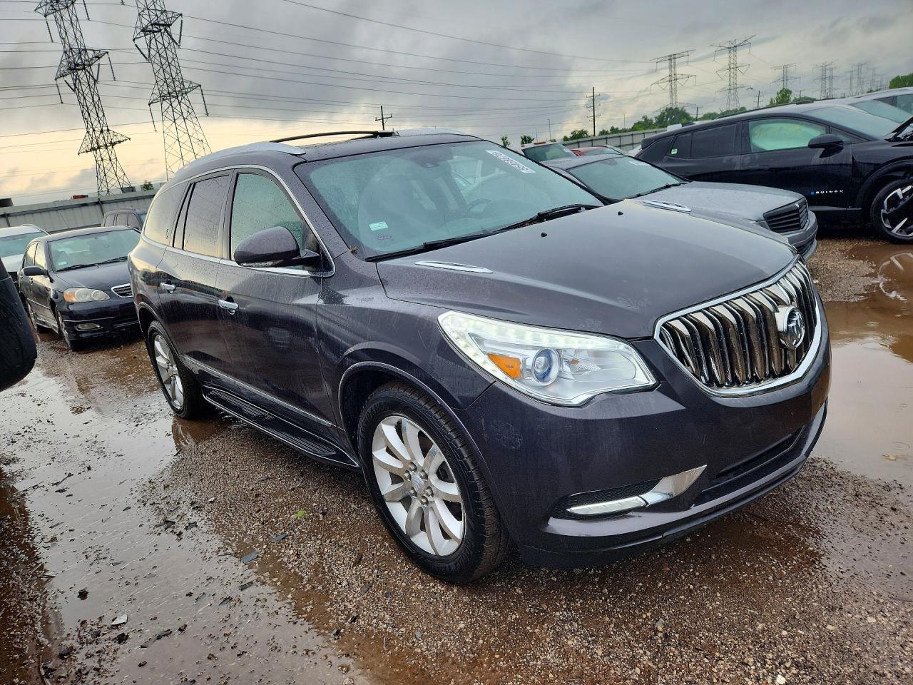 2014 Buick Enclave Black vin: 5GAKVCKD8EJ303851