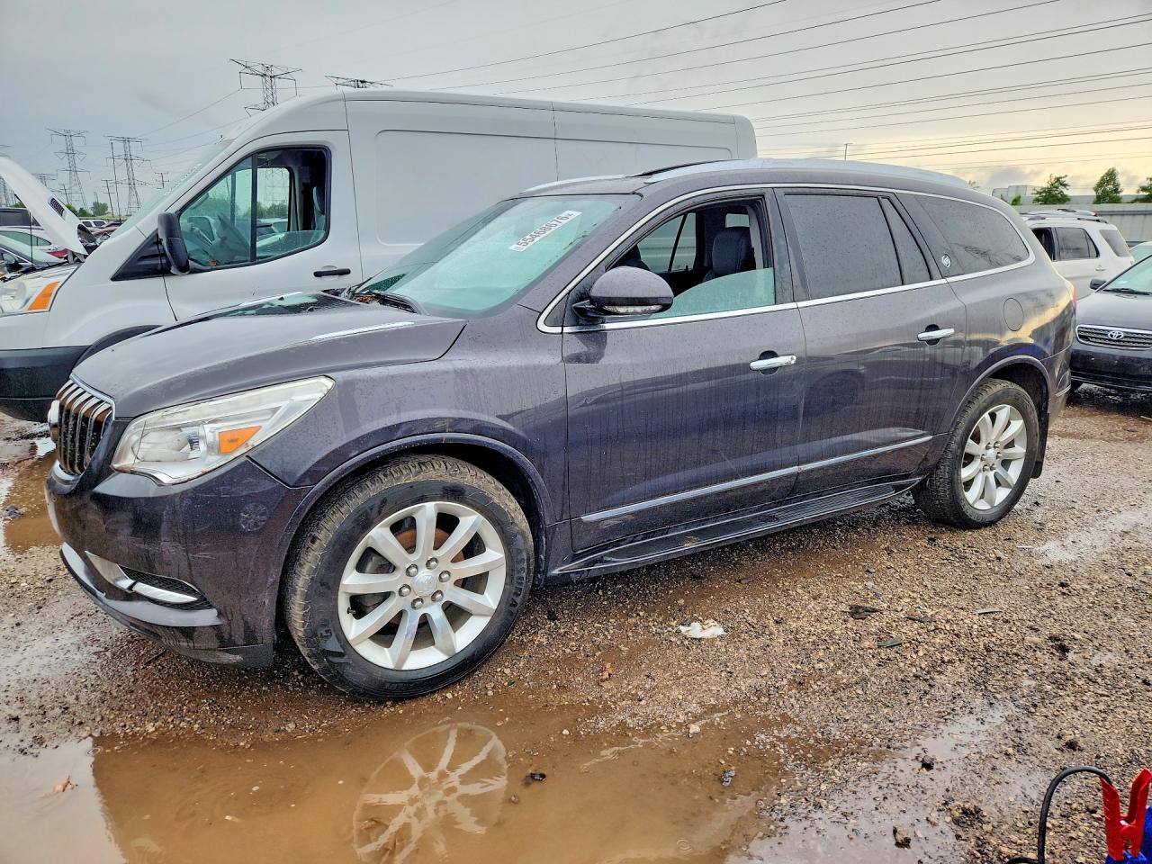 2014 Buick Enclave Black vin: 5GAKVCKD8EJ303851