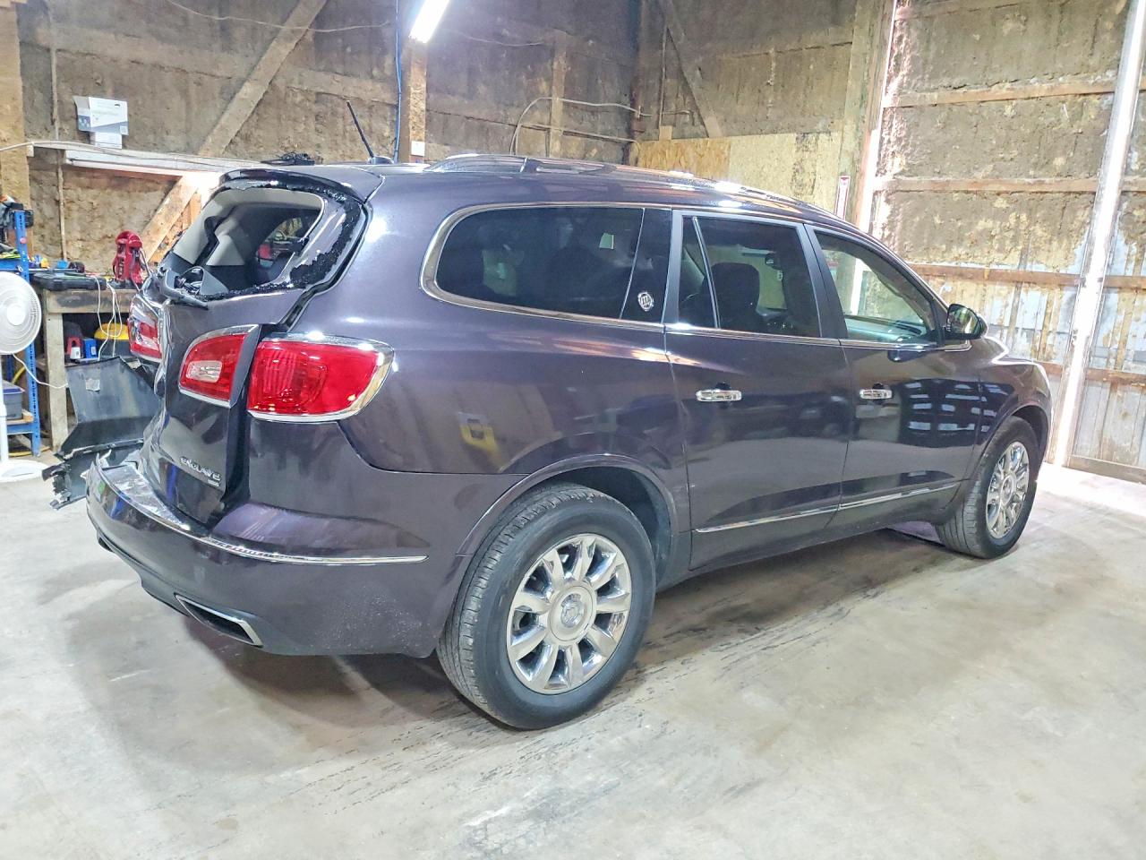 2015 Buick Enclave Black vin: 5GAKVCKD8FJ209681