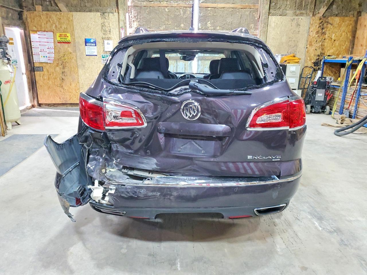 2015 Buick Enclave Black vin: 5GAKVCKD8FJ209681
