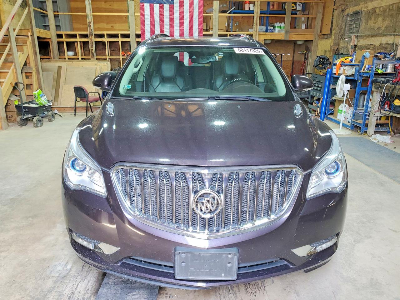 2015 Buick Enclave Black vin: 5GAKVCKD8FJ209681