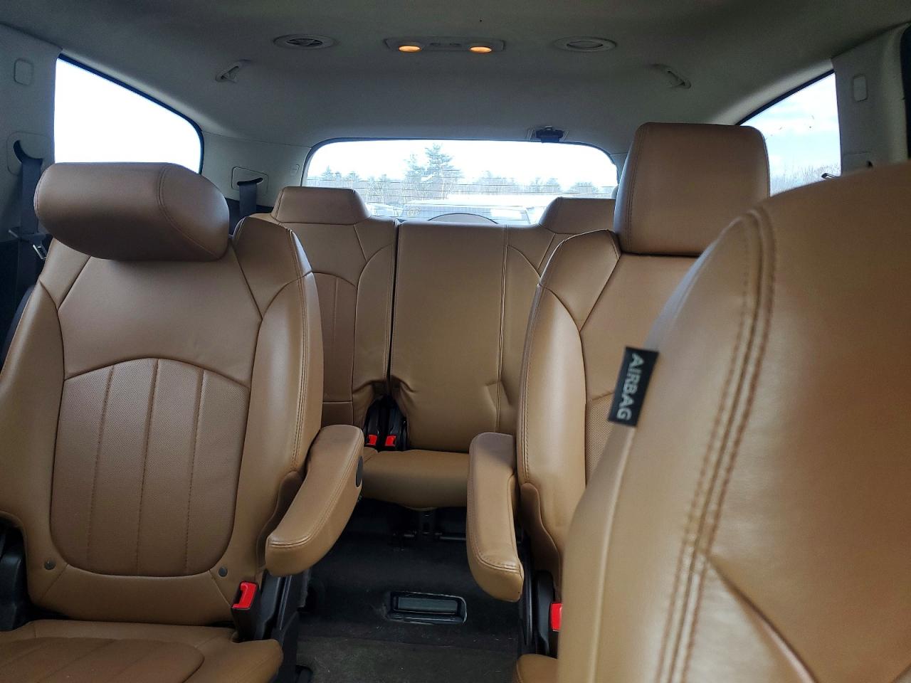 2015 Buick Enclave White vin: 5GAKVCKD8FJ294859