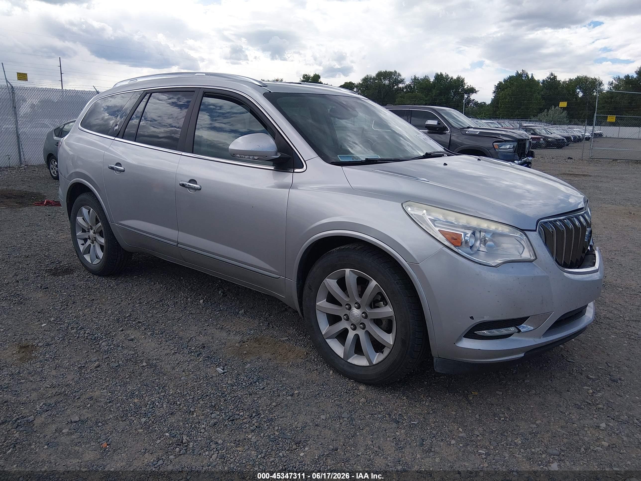 2015 Buick Enclave Premium Silver vin: 5GAKVCKD8FJ353313