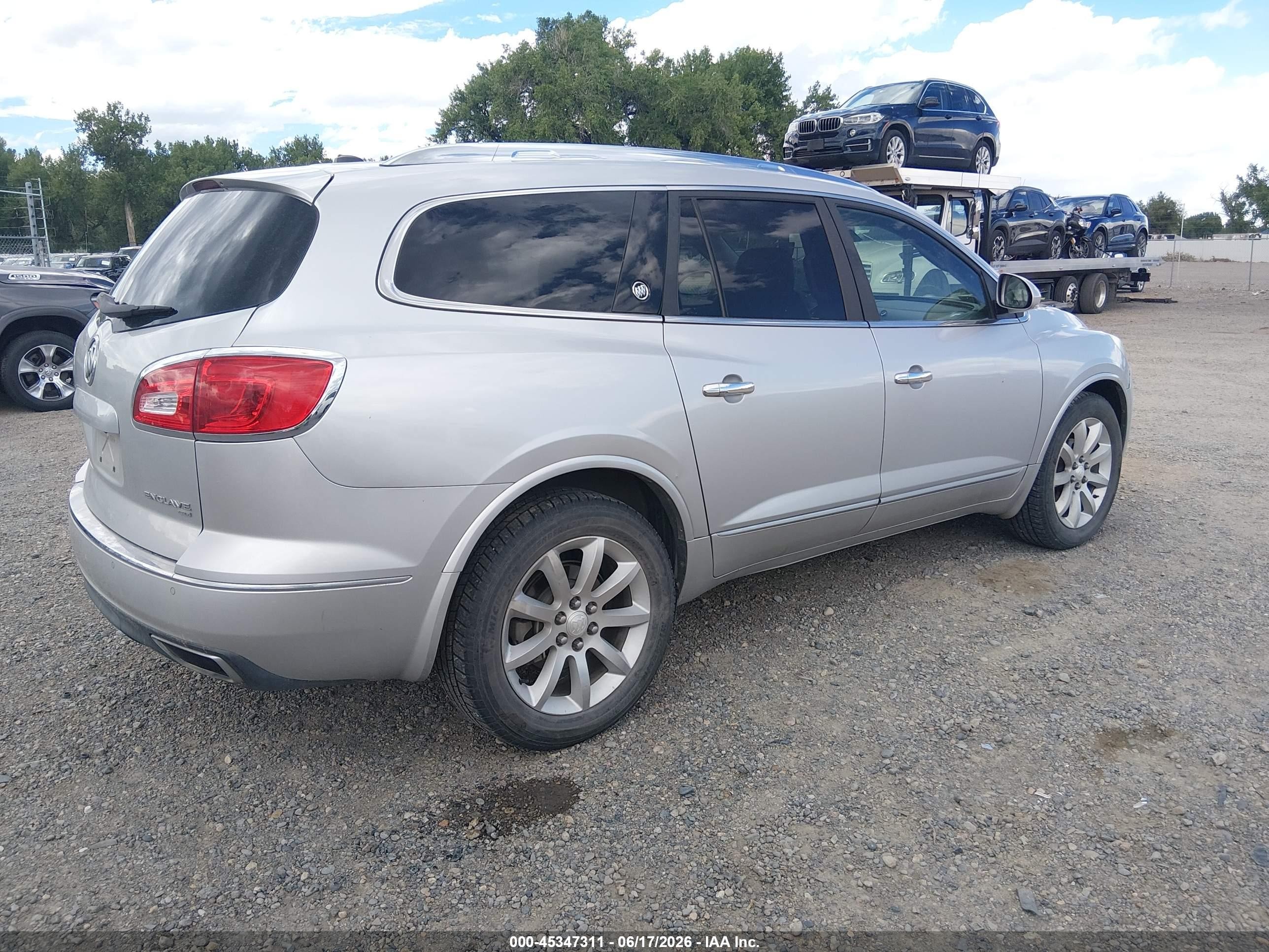 2015 Buick Enclave Premium Silver vin: 5GAKVCKD8FJ353313