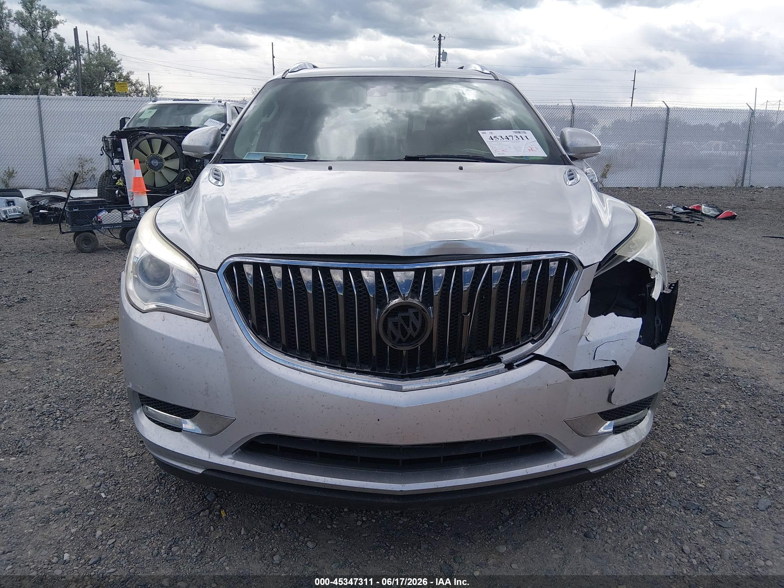 2015 Buick Enclave Premium Silver vin: 5GAKVCKD8FJ353313
