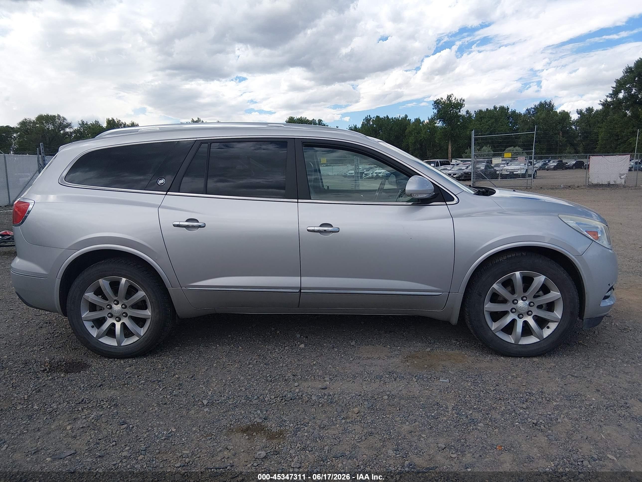 2015 Buick Enclave Premium Silver vin: 5GAKVCKD8FJ353313