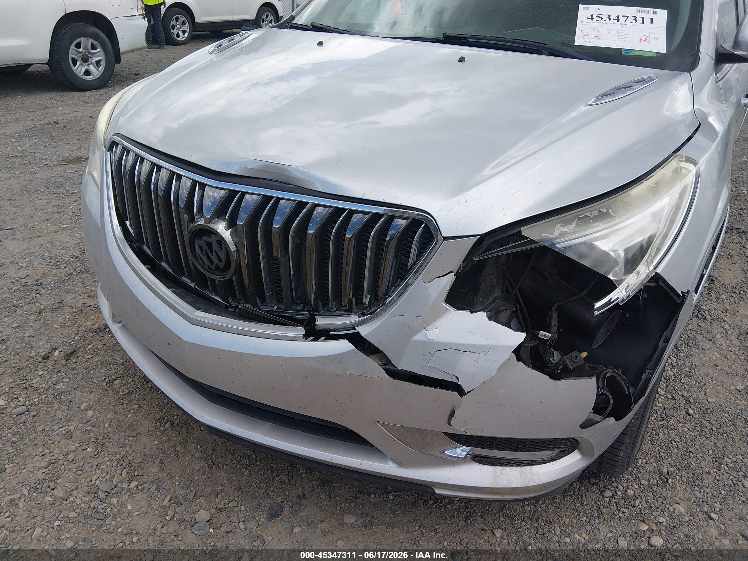 2015 Buick Enclave Premium Silver vin: 5GAKVCKD8FJ353313