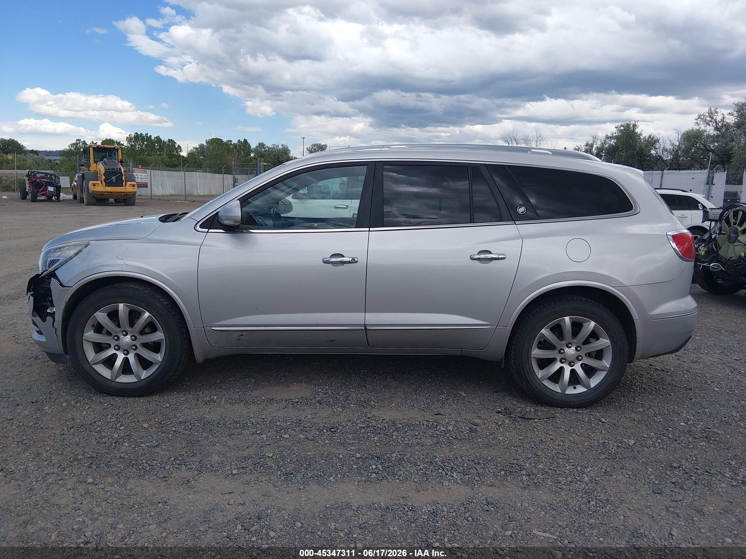 2015 Buick Enclave Premium Silver vin: 5GAKVCKD8FJ353313