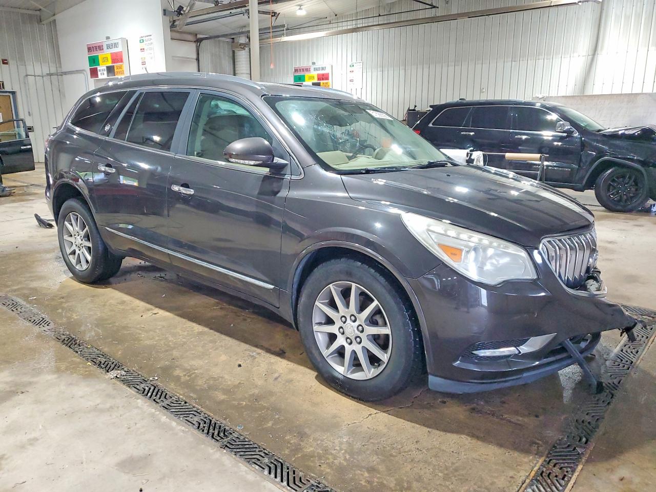 2013 Buick Enclave Gray vin: 5GAKVCKD9DJ109926