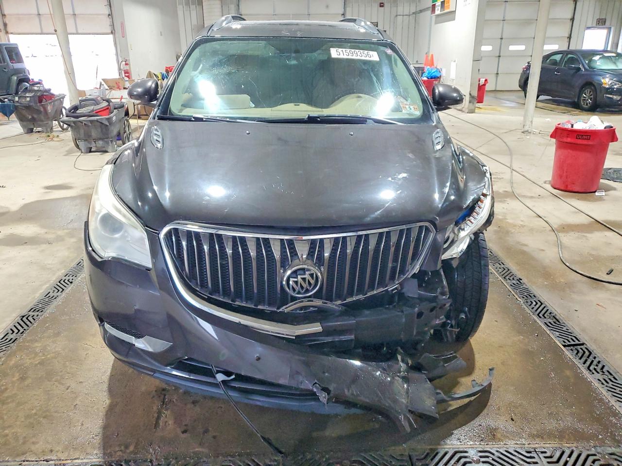 2013 Buick Enclave Gray vin: 5GAKVCKD9DJ109926