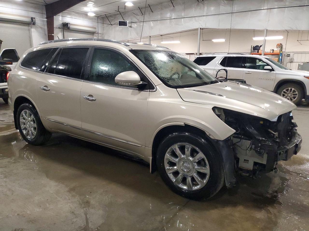 2014 Buick Enclave Tan vin: 5GAKVCKD9EJ257799
