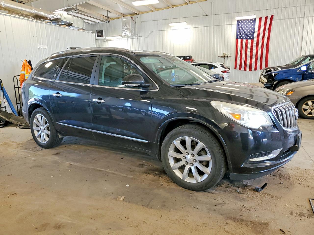 2014 Buick Enclave Black vin: 5GAKVCKD9EJ346403